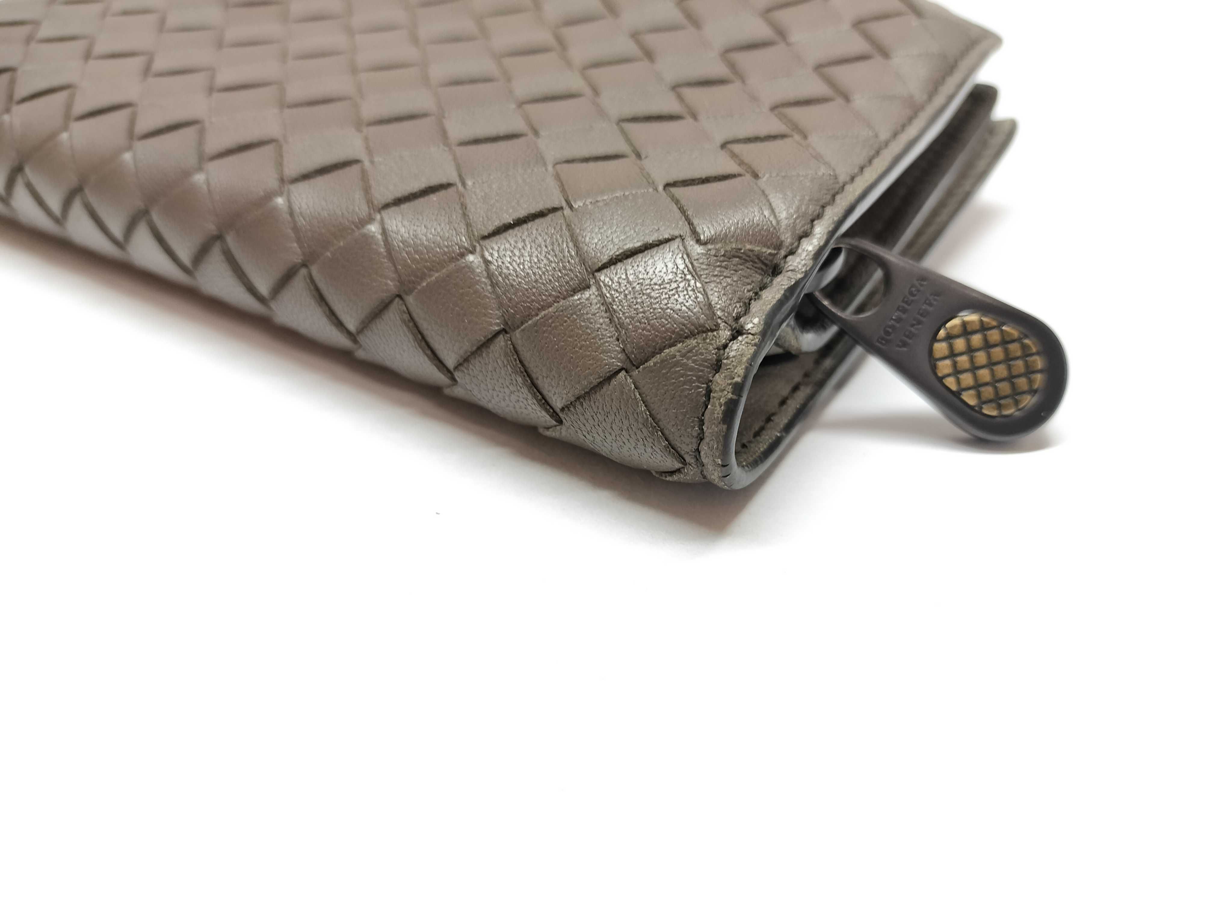 Intrecciato Bifold Wallet Brown Wallet — view 4
