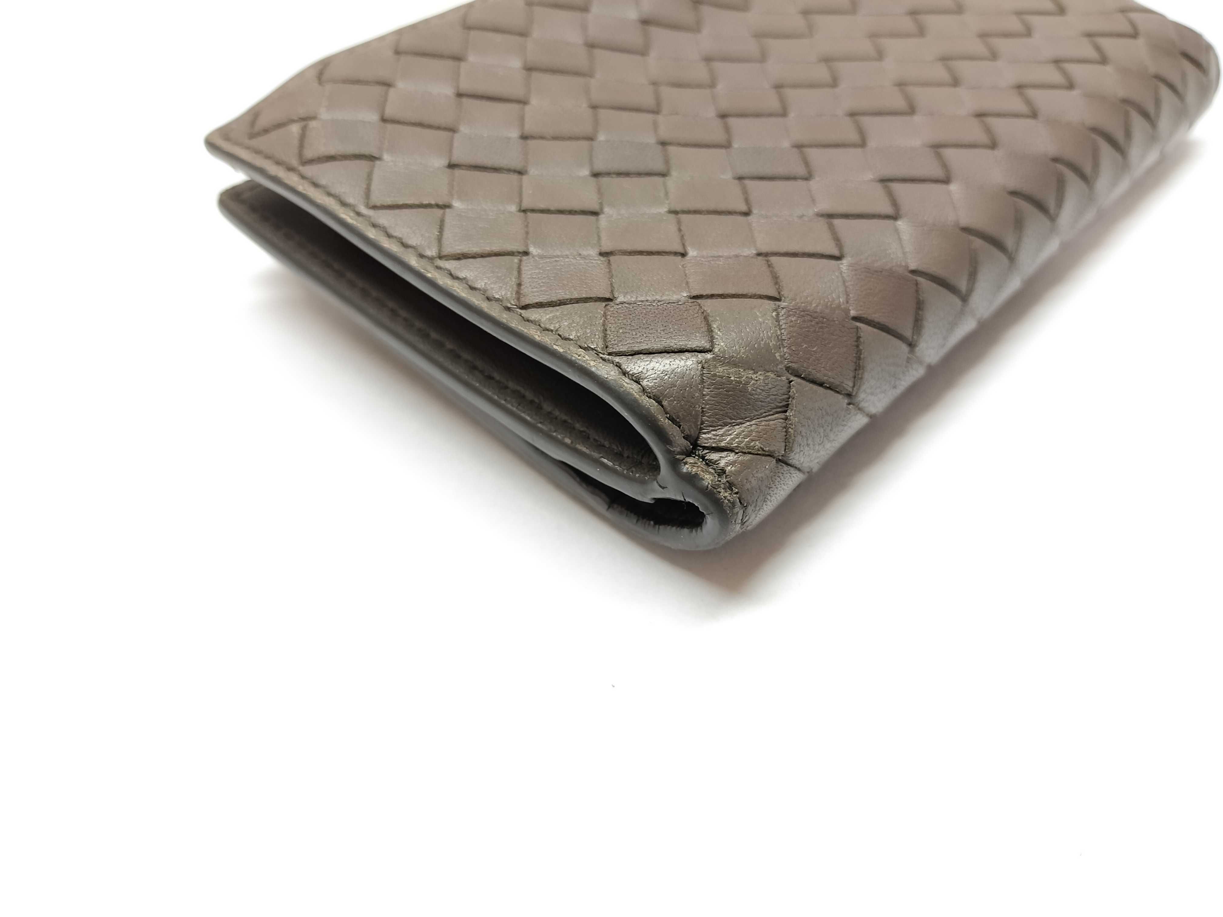 Intrecciato Bifold Wallet Brown Wallet — view 6