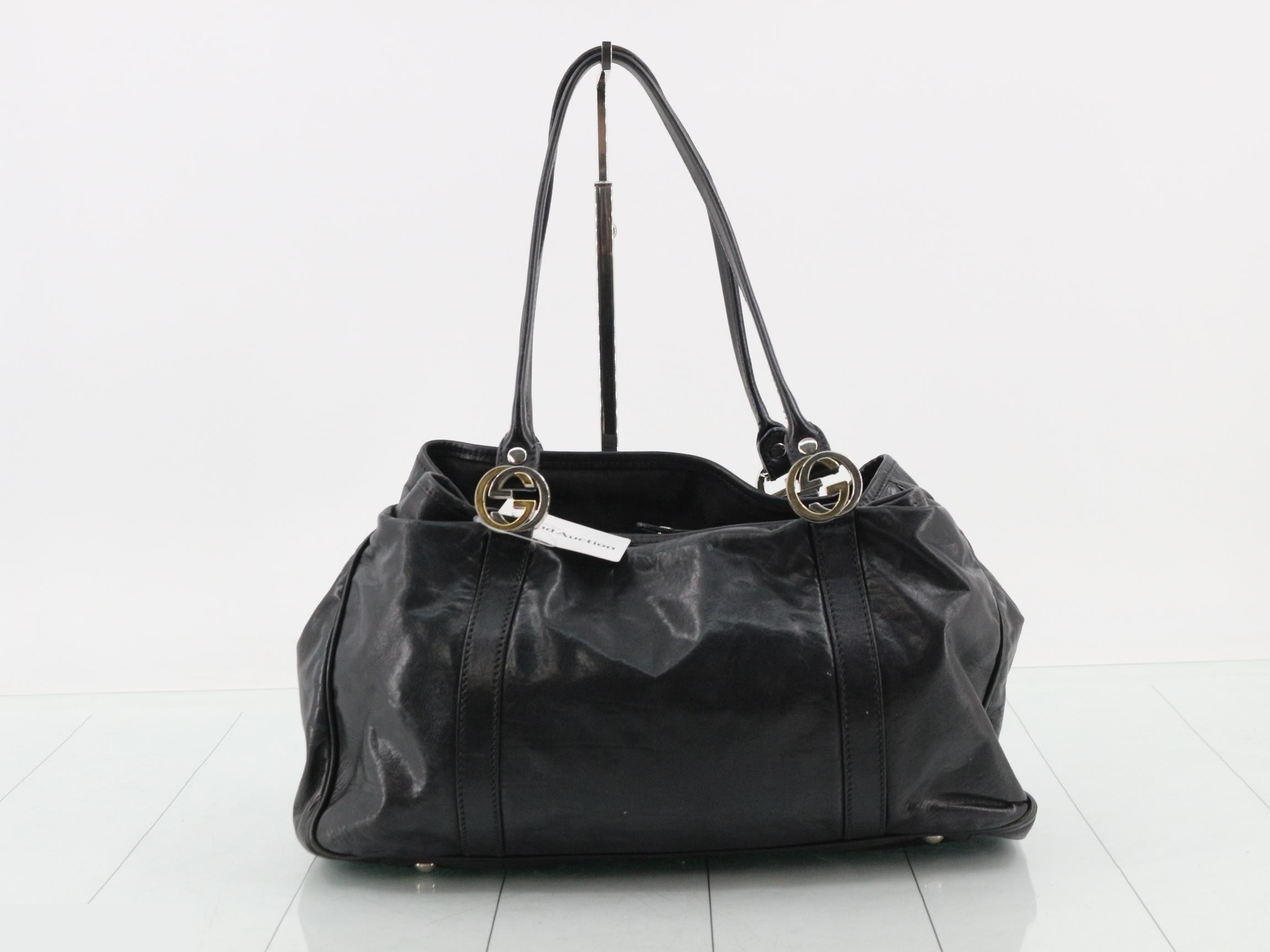 Leather GG Twins tote bag — view 2