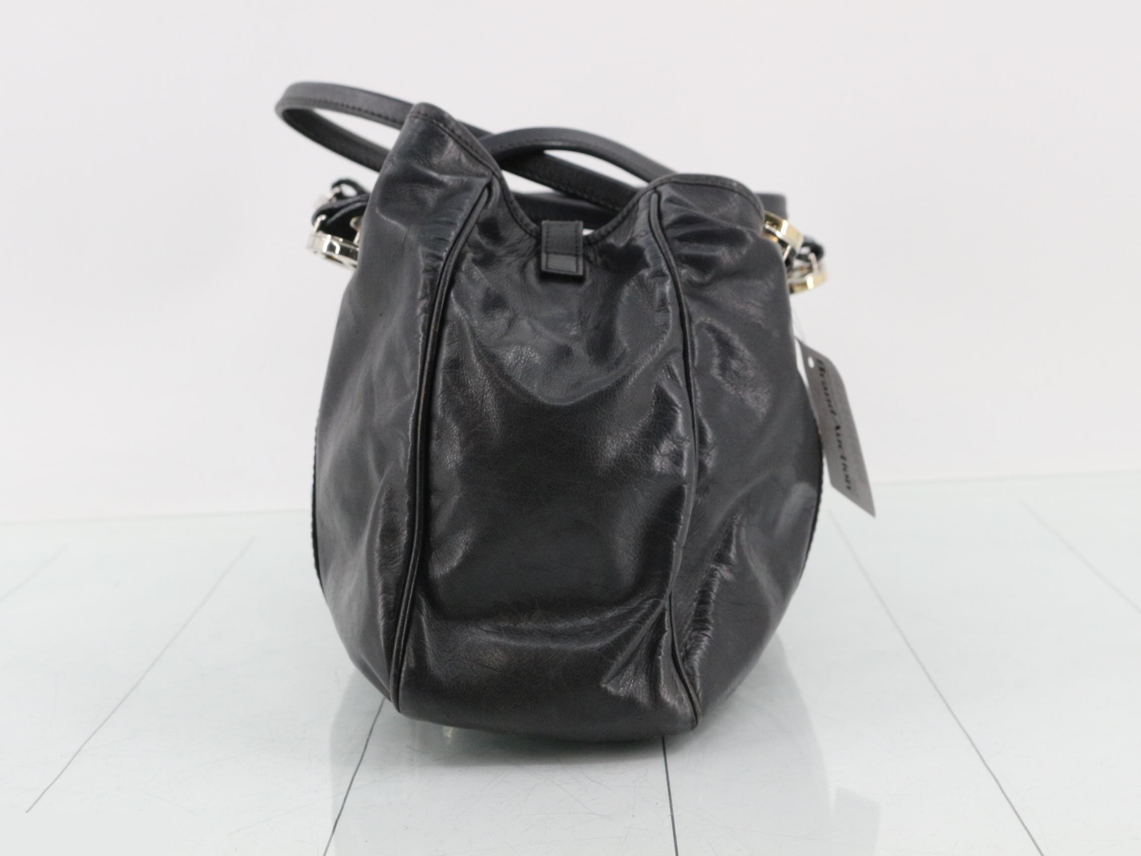 Leather GG Twins tote bag — view 3