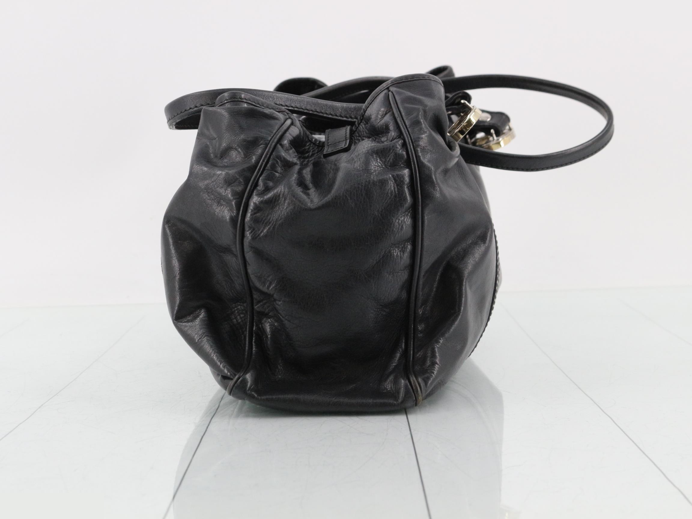 Leather GG Twins tote bag — view 4