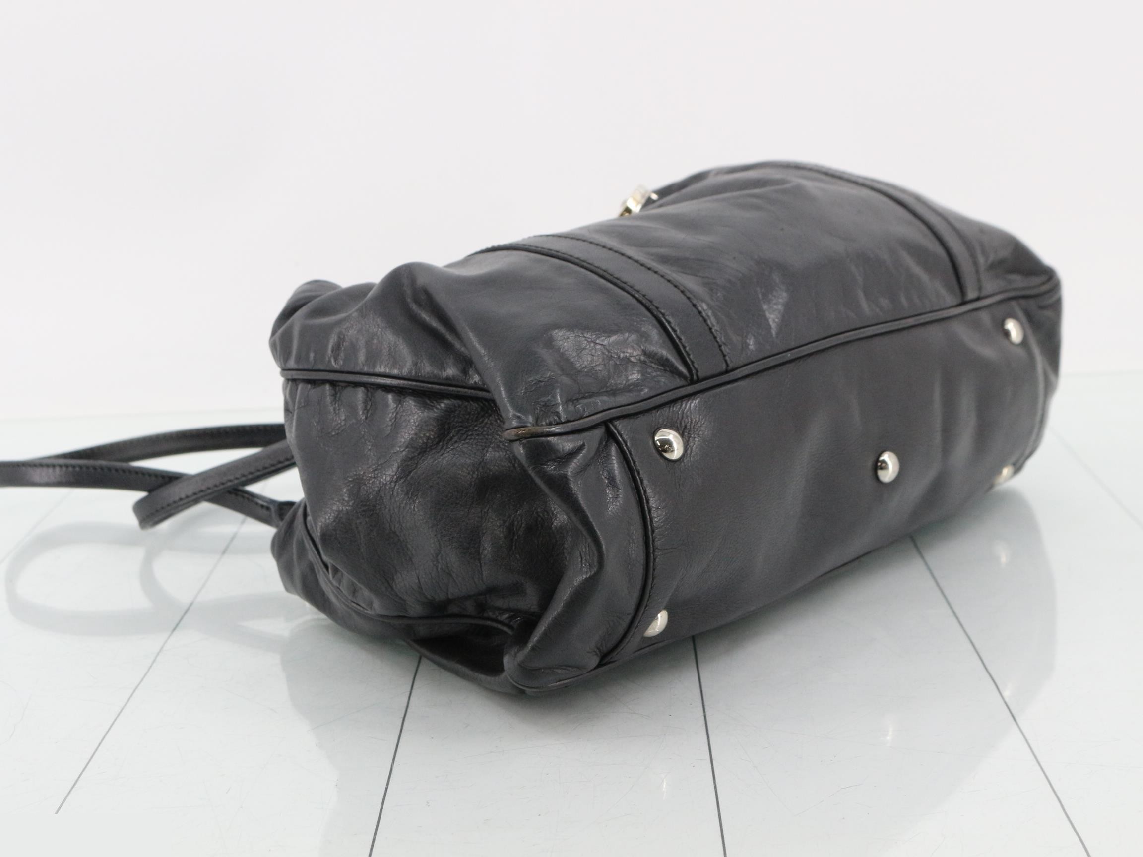 Leather GG Twins tote bag — view 5