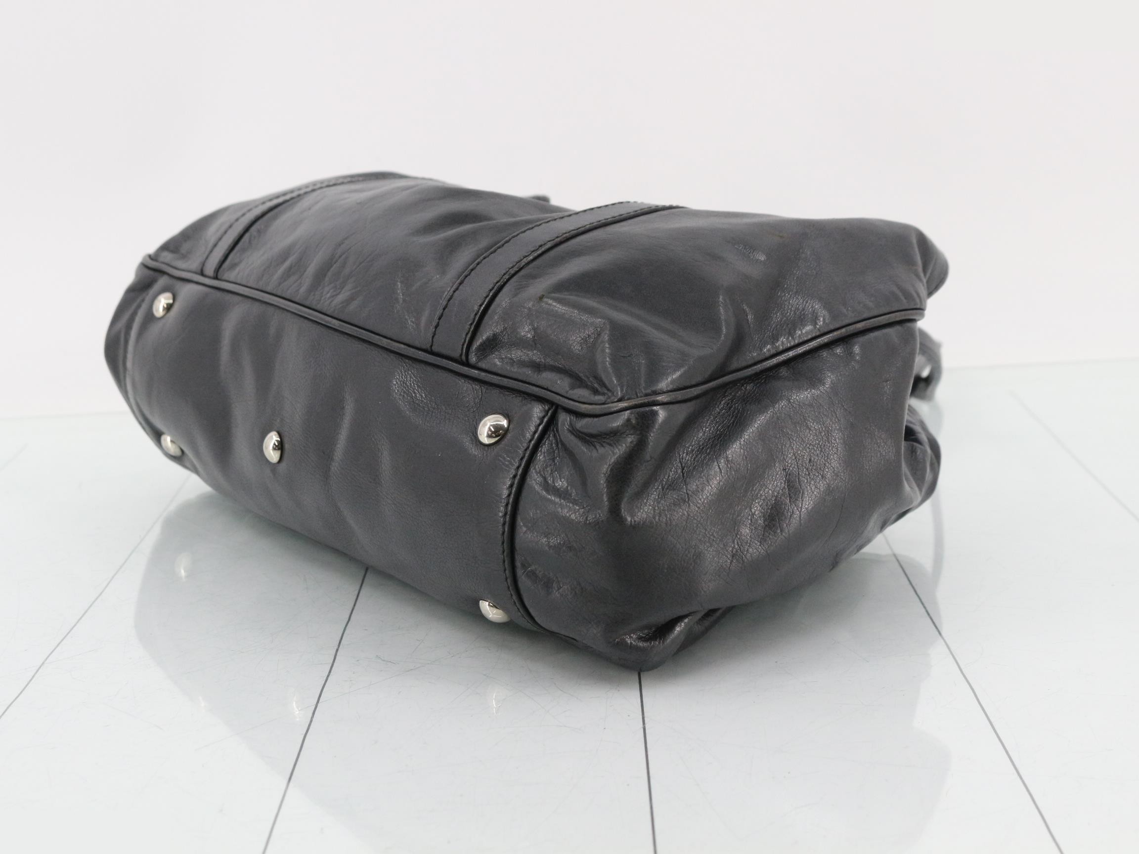 Leather GG Twins tote bag — view 6