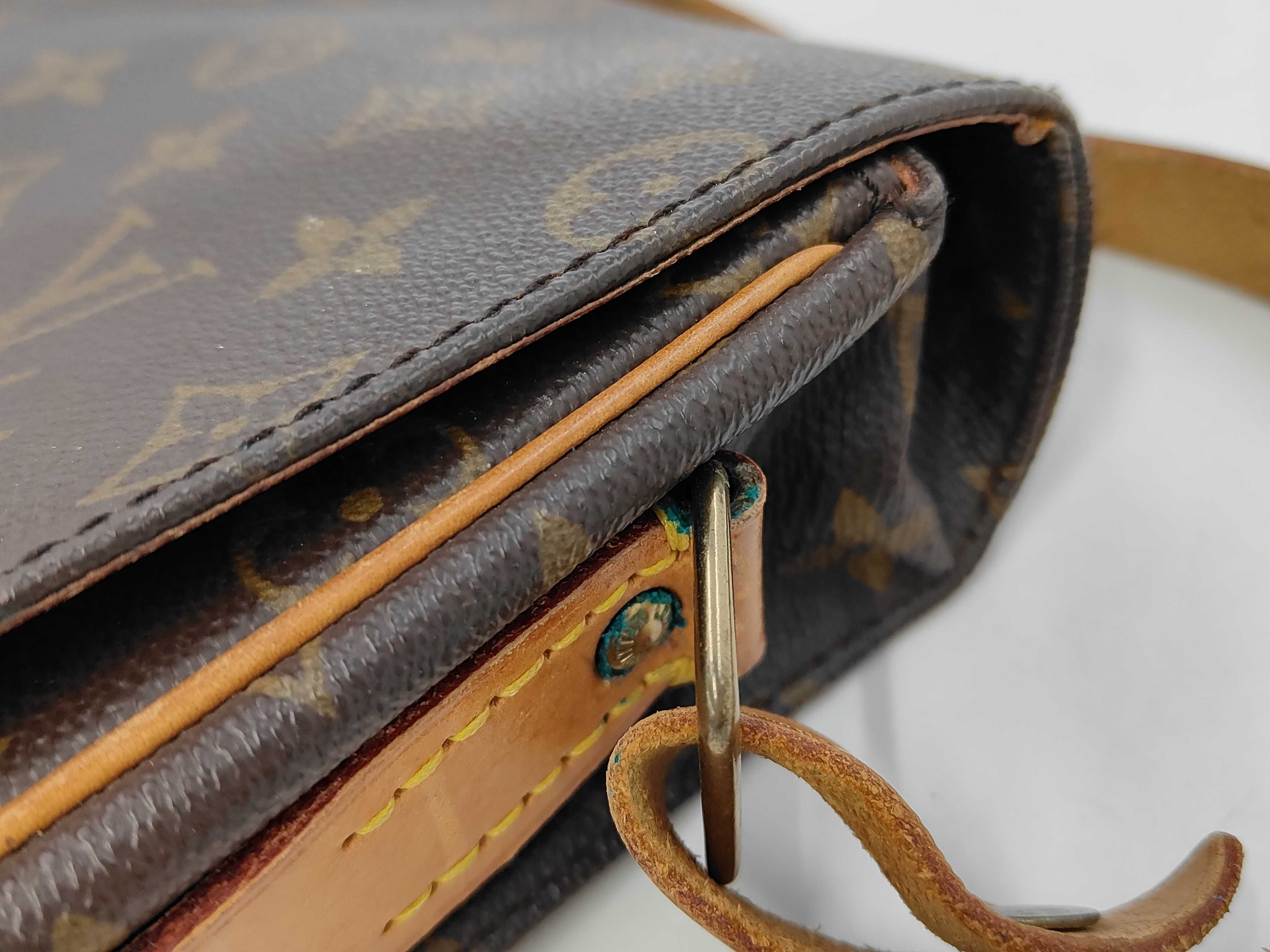 Monogram Louis Vuitton M51252 Monogram Cartouchiere 26 GM Shoulder Bag Crossbody Shoulder Bag — view 10