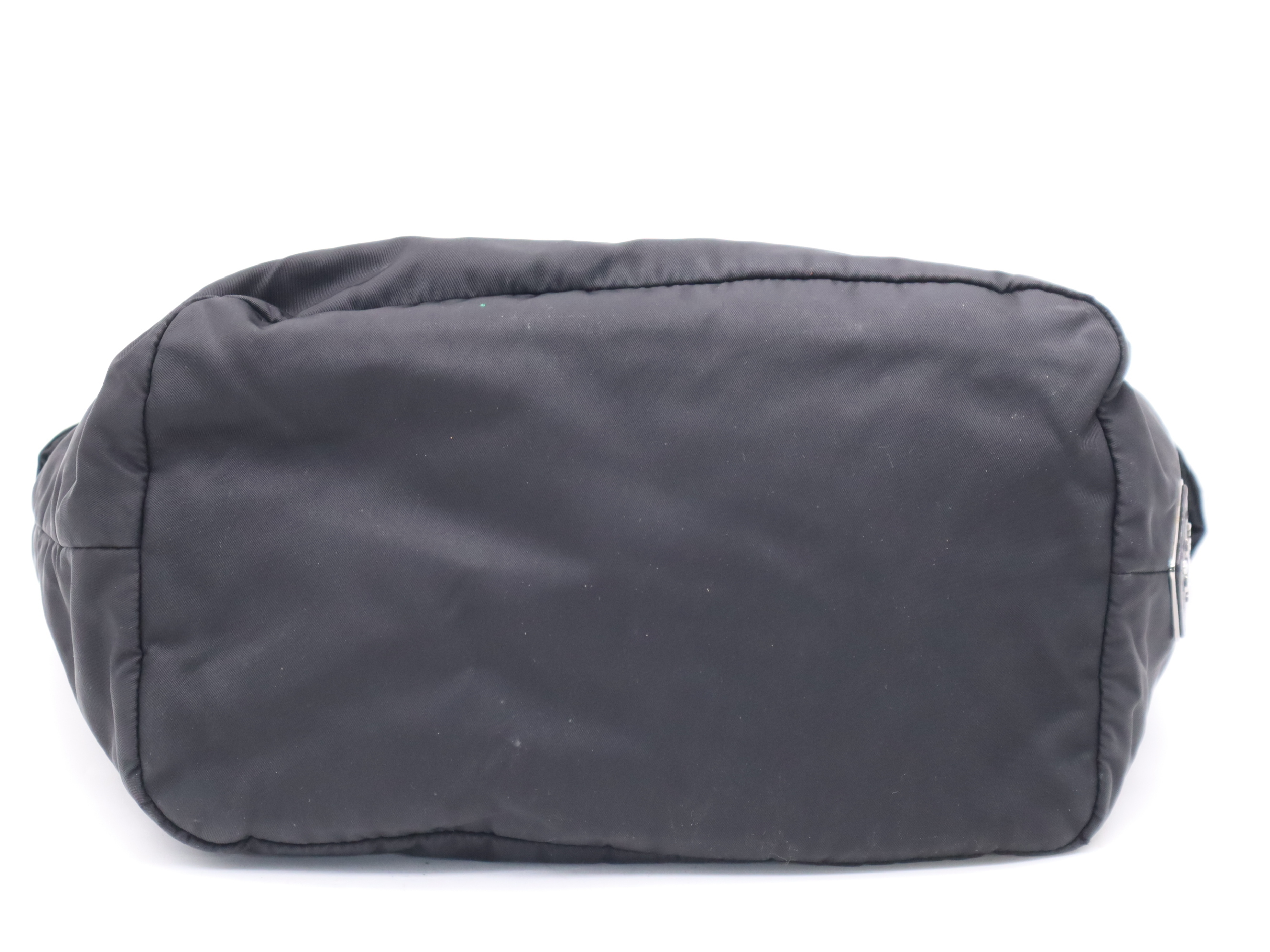 Nylon 2-Way Handbag with Shoulder Strap and Clochette — view 4