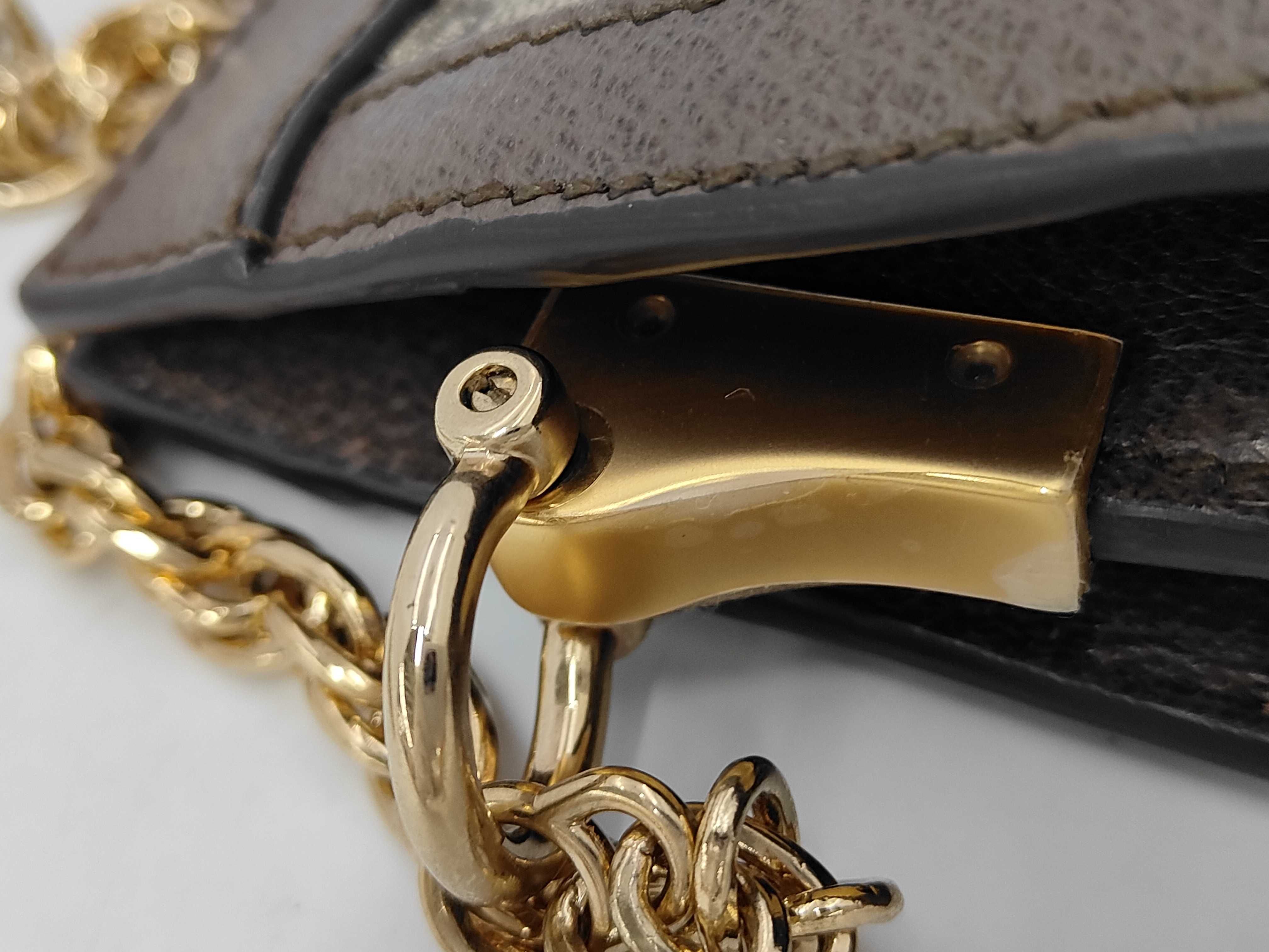 GG Supreme Ophidia Chain Shoulder Bag, Beige, Model Number 503877 — view 5