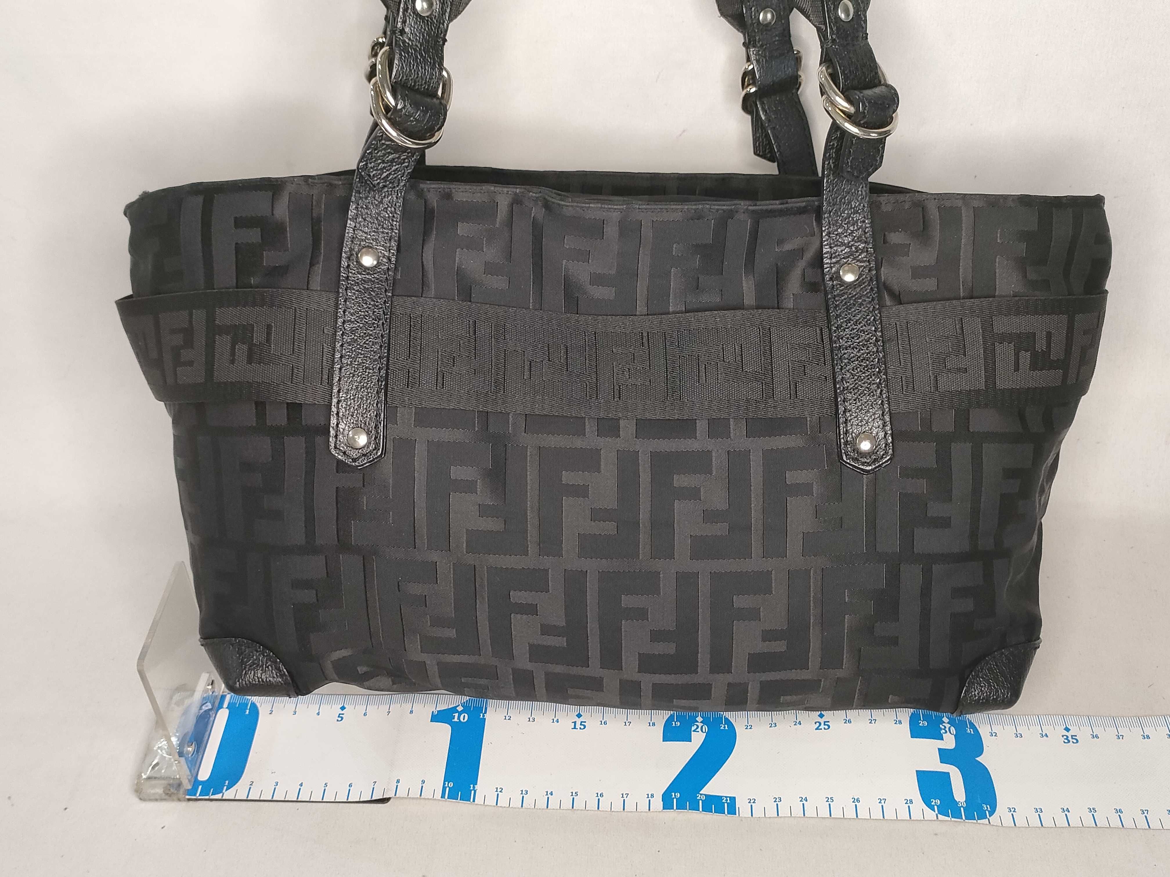 Zucca pattern nylon leather shoulder bag 8BH143 shoulder bag — view 2