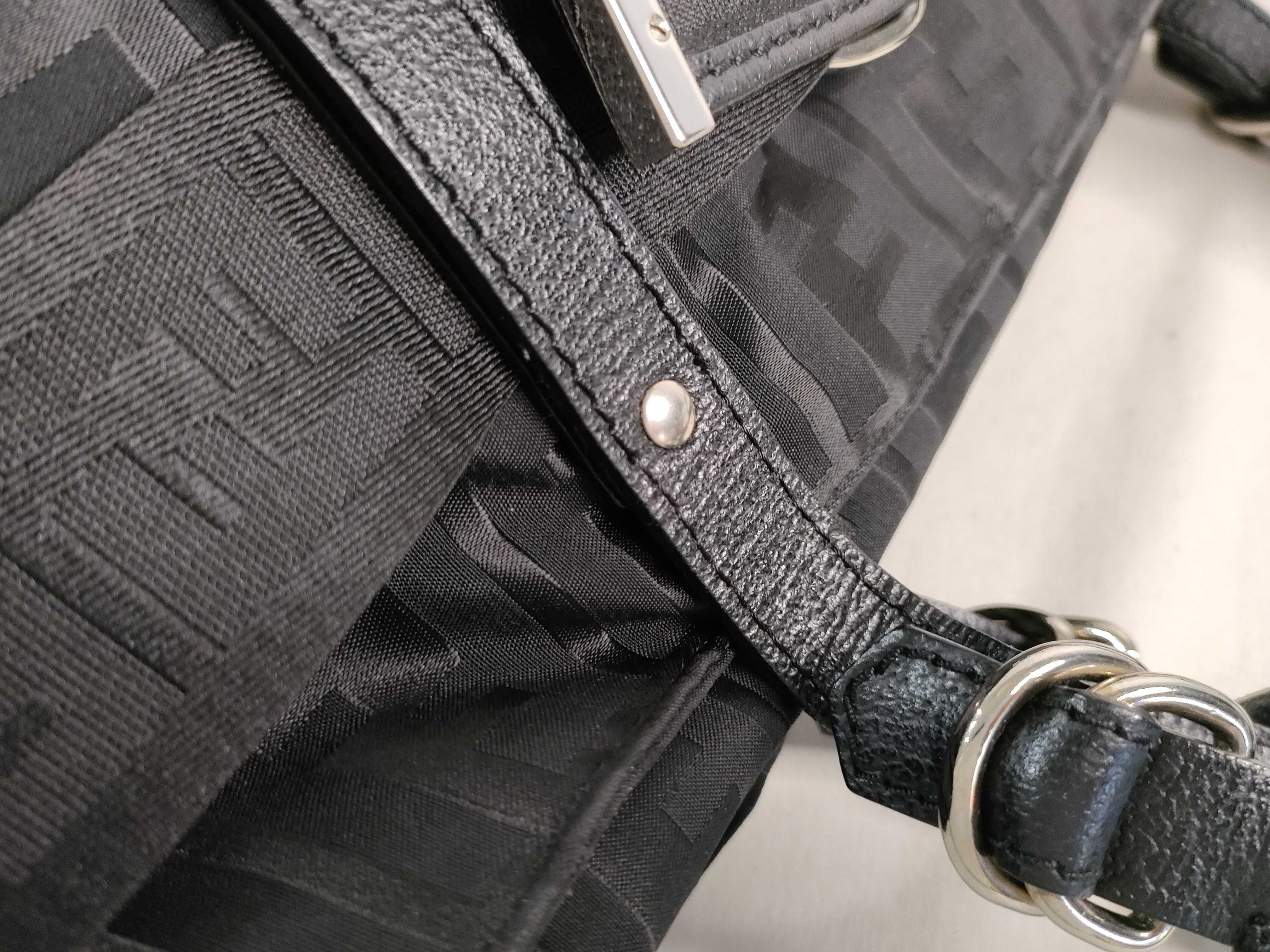 Zucca pattern nylon leather shoulder bag 8BH143 shoulder bag — view 5