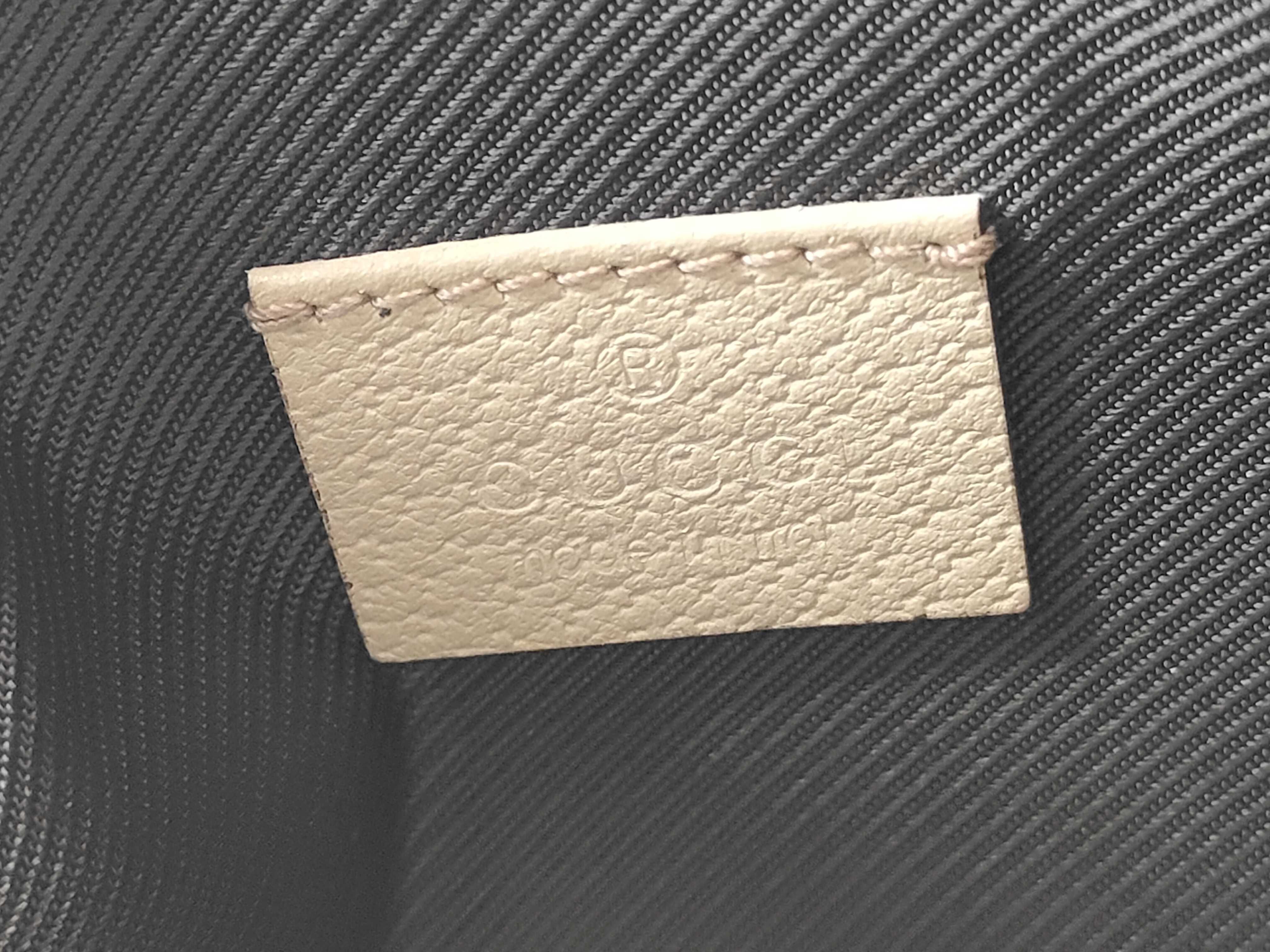 GG Canvas White GG Canvas Monogram Underarm Bag Shoulder Bag — view 12