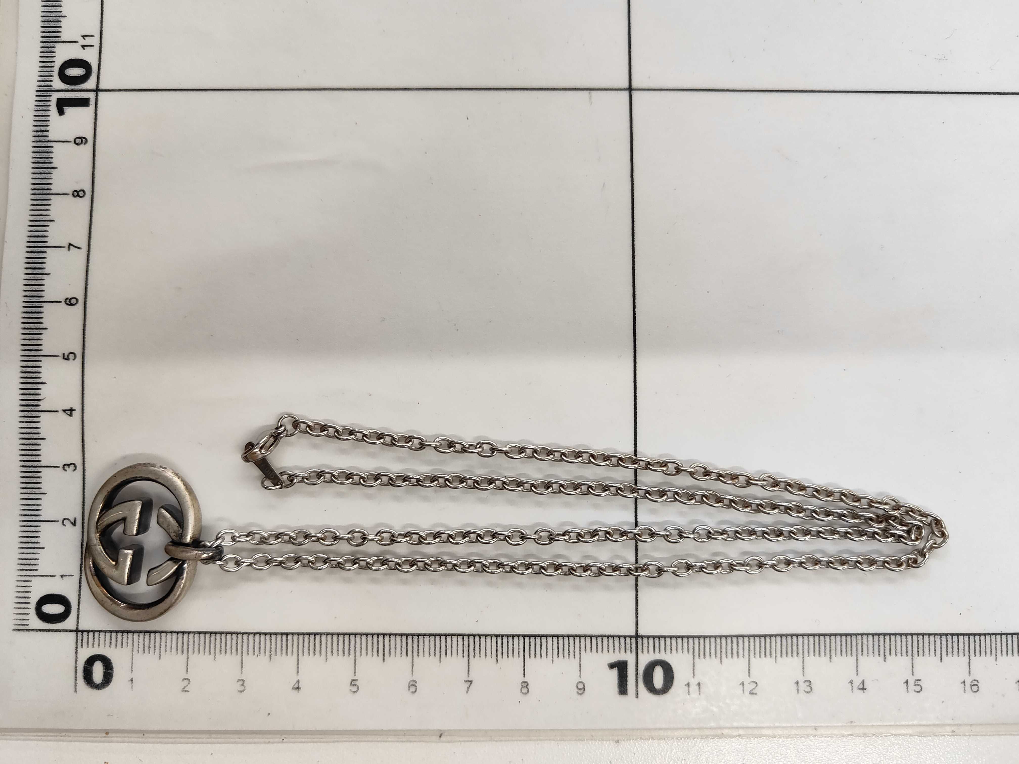 GG Interlocking G Necklace — view 7