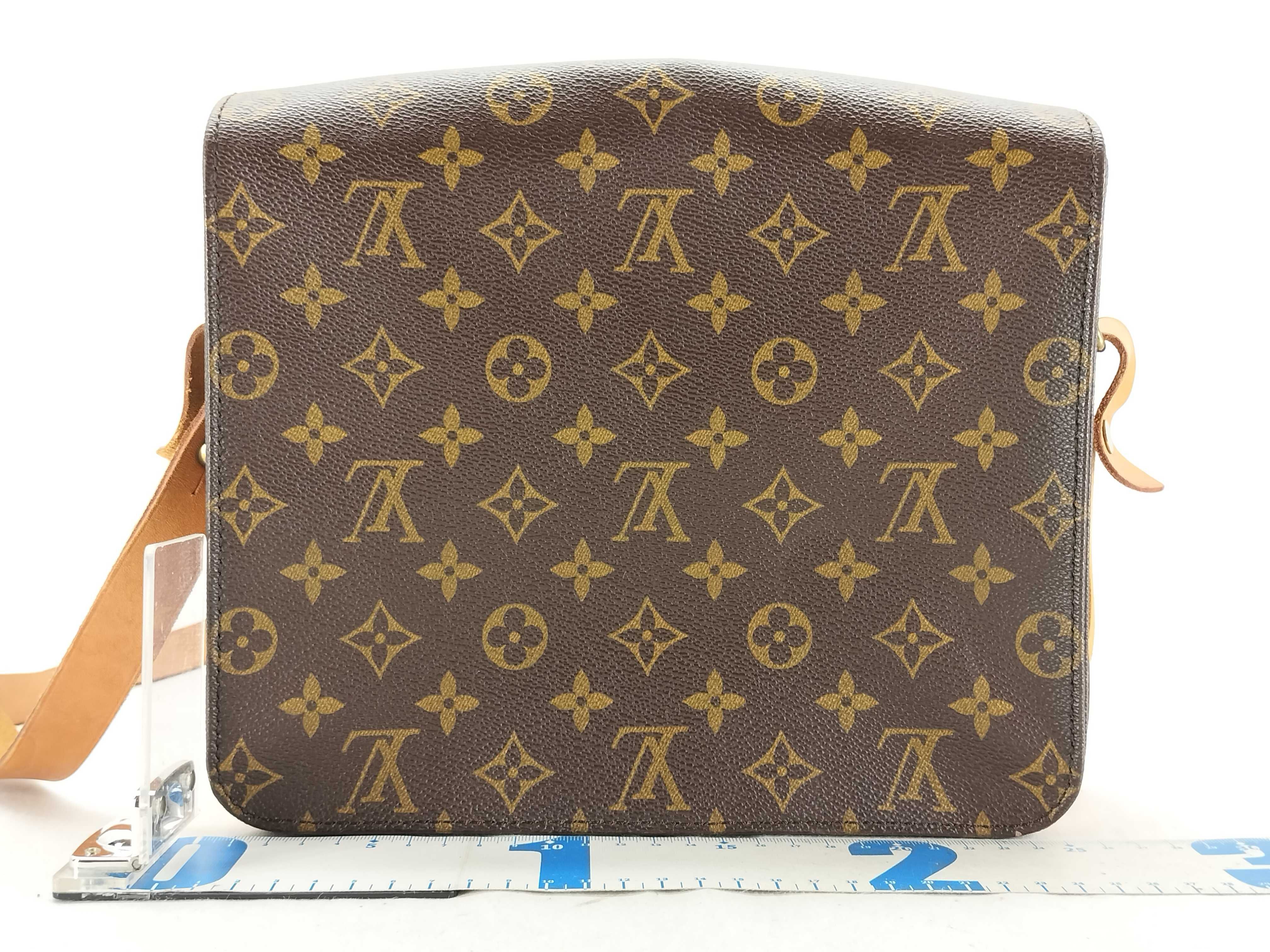 Monogram Vuitton Cartouchiere Shoulder Bag — view 2
