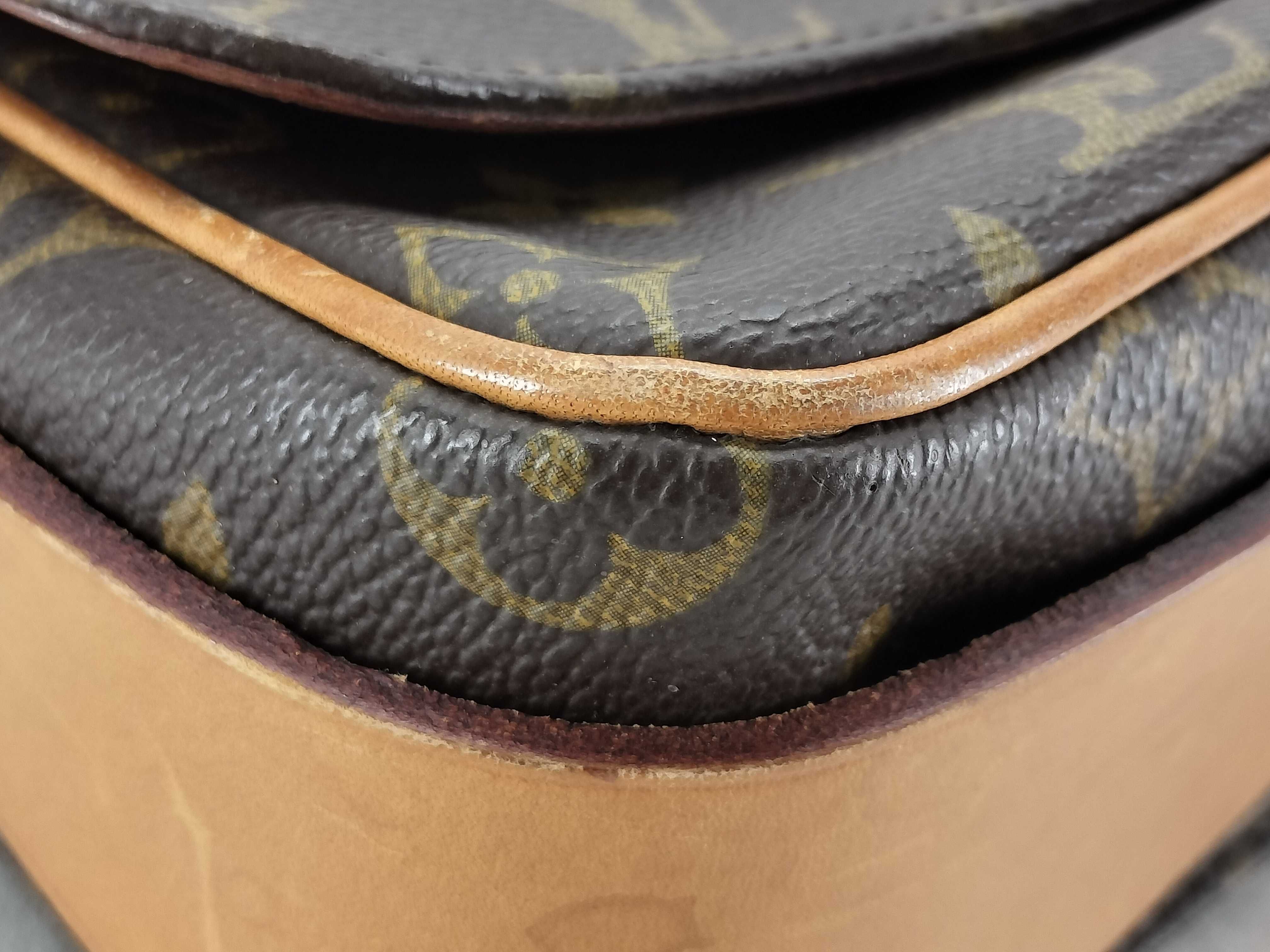 Monogram Vuitton Cartouchiere Shoulder Bag — view 6