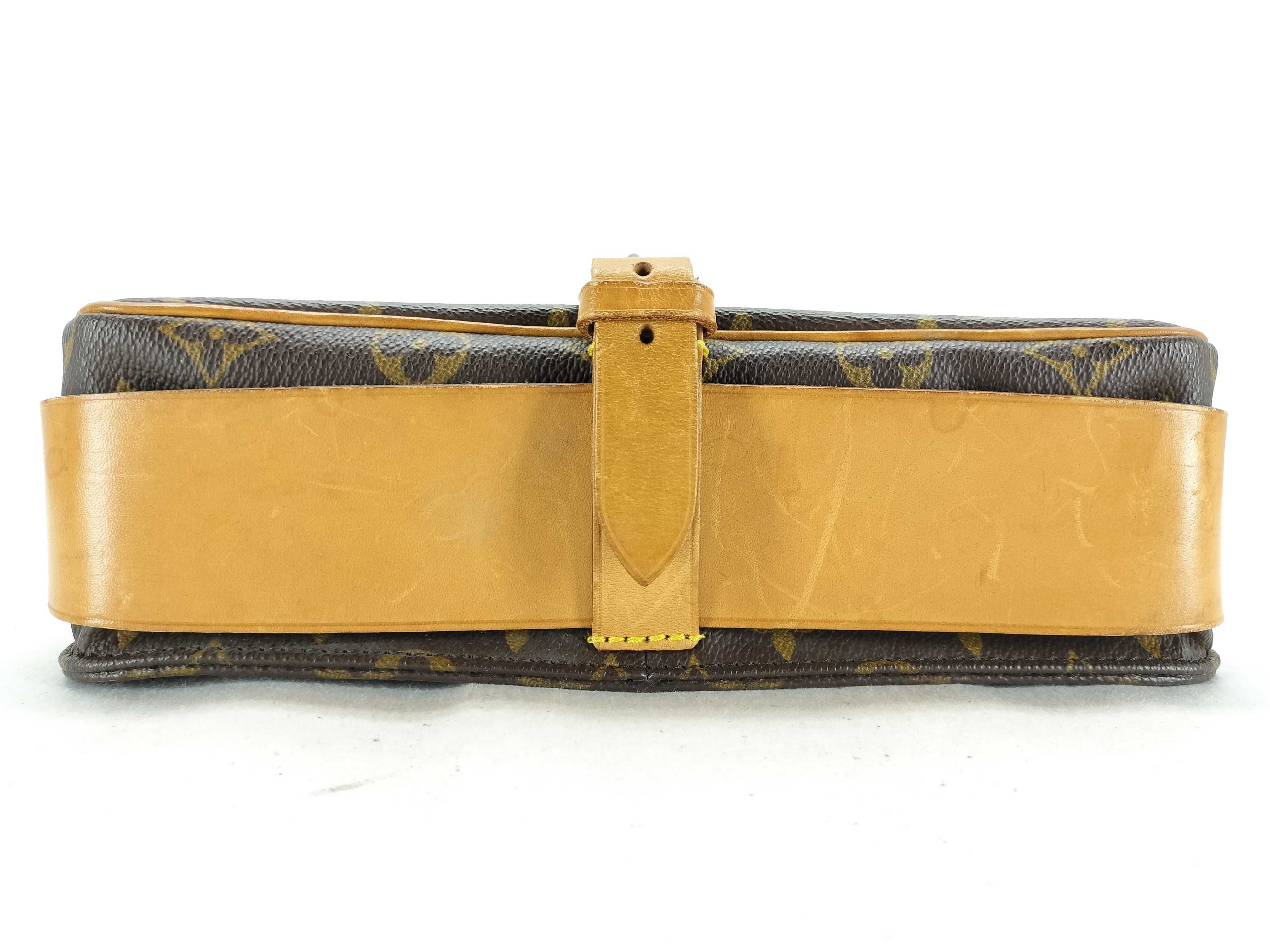 Monogram Vuitton Cartouchiere Shoulder Bag — view 7