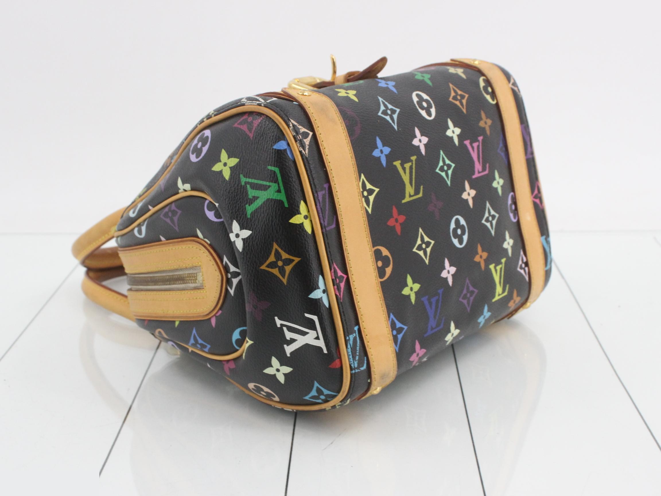 Monogram Multicolore Priscilla Noir Handbag — view 5