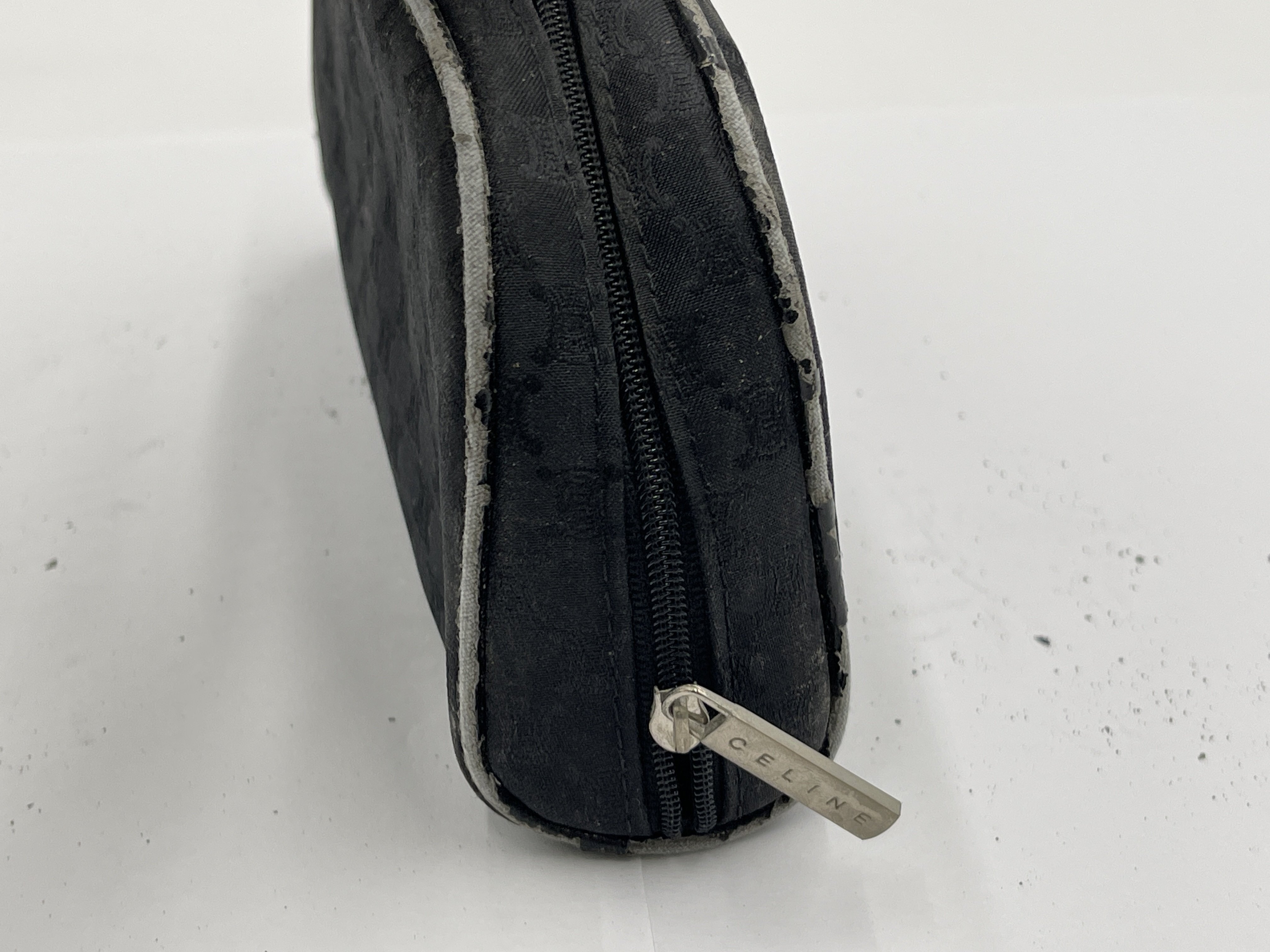 Triomphe Jacquard Canvas Pouch — view 5