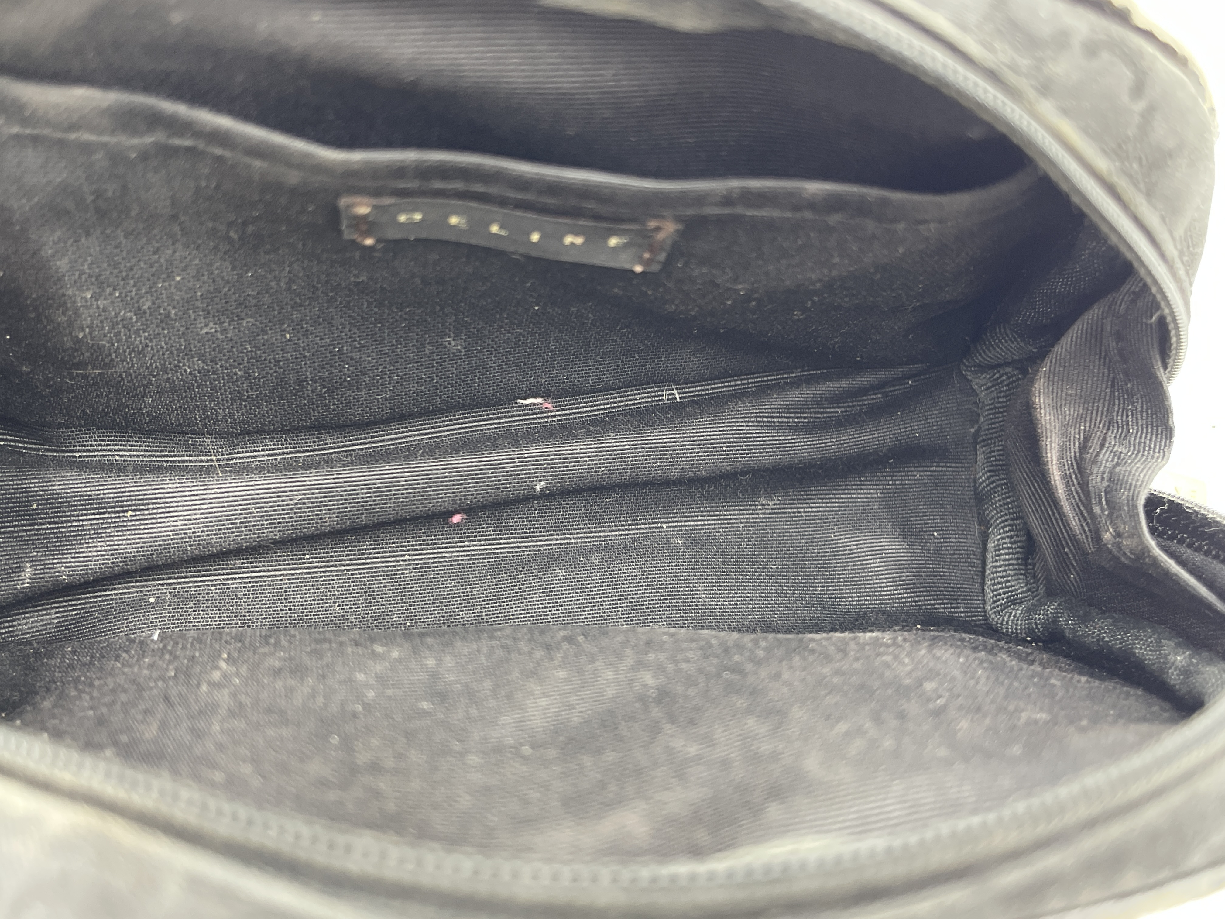 Triomphe Jacquard Canvas Pouch — view 7