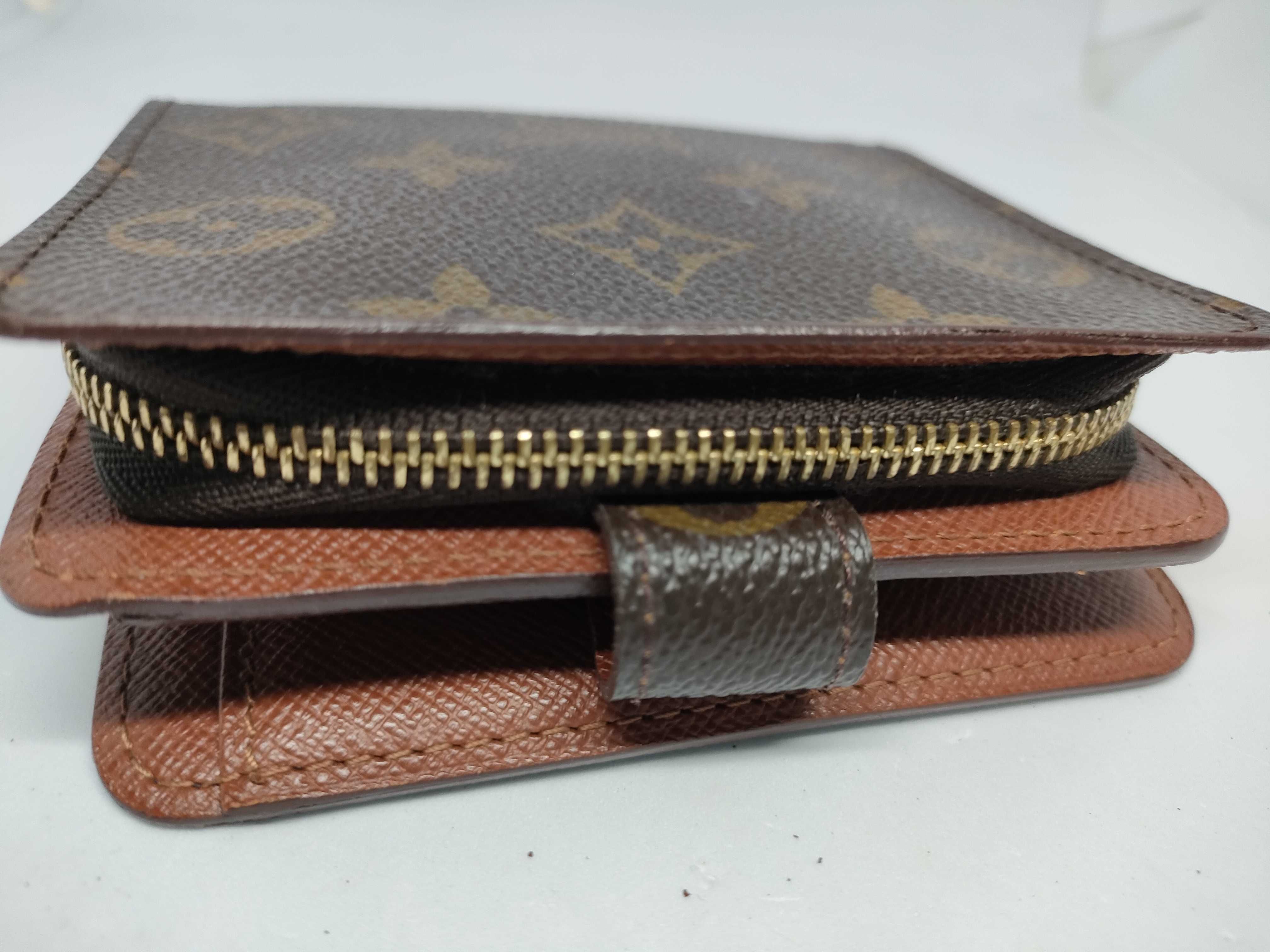 Monogram Compact Zip Wallet — view 6