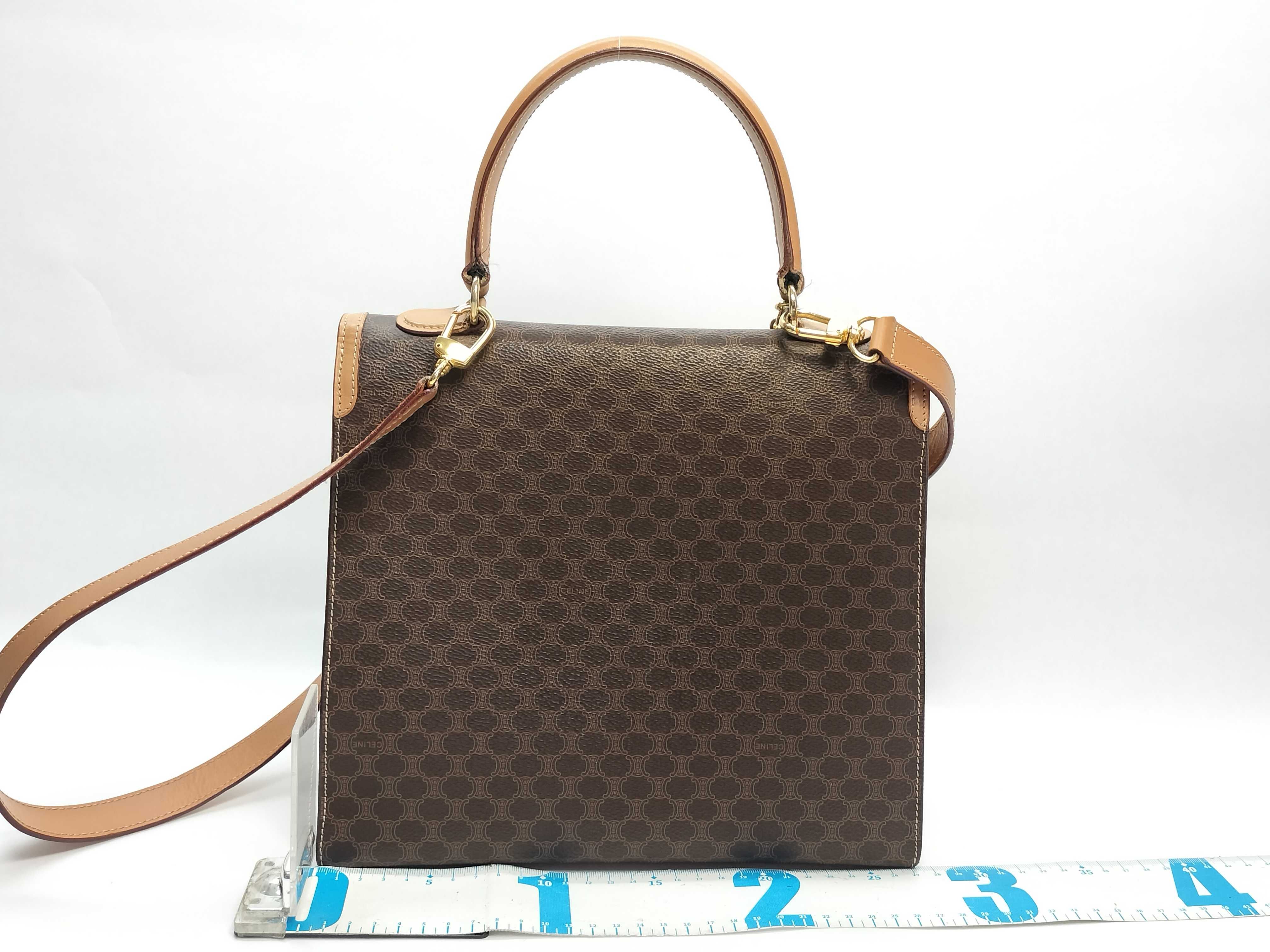 Macadam pattern Gancini hardware 2-way bag handbag — view 2