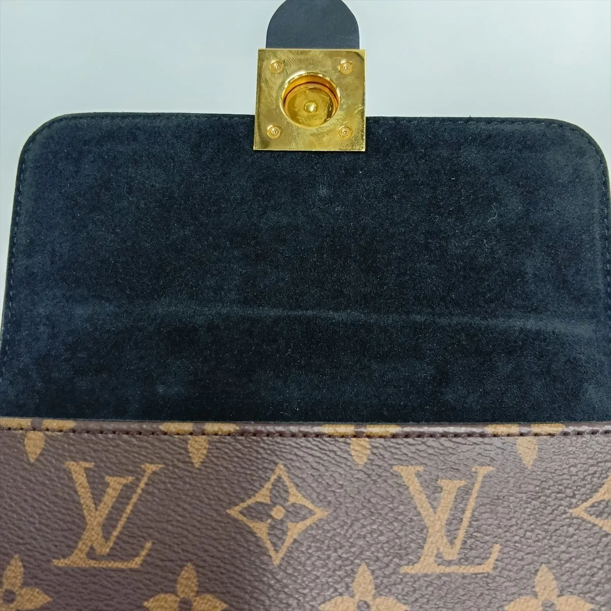 Monogram x Leather Rocky BB M44141 Brown x Black (RFID detected) — view 13