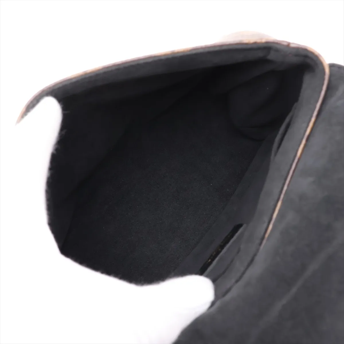 Monogram x Leather Rocky BB M44141 Brown x Black (RFID detected) — view 8