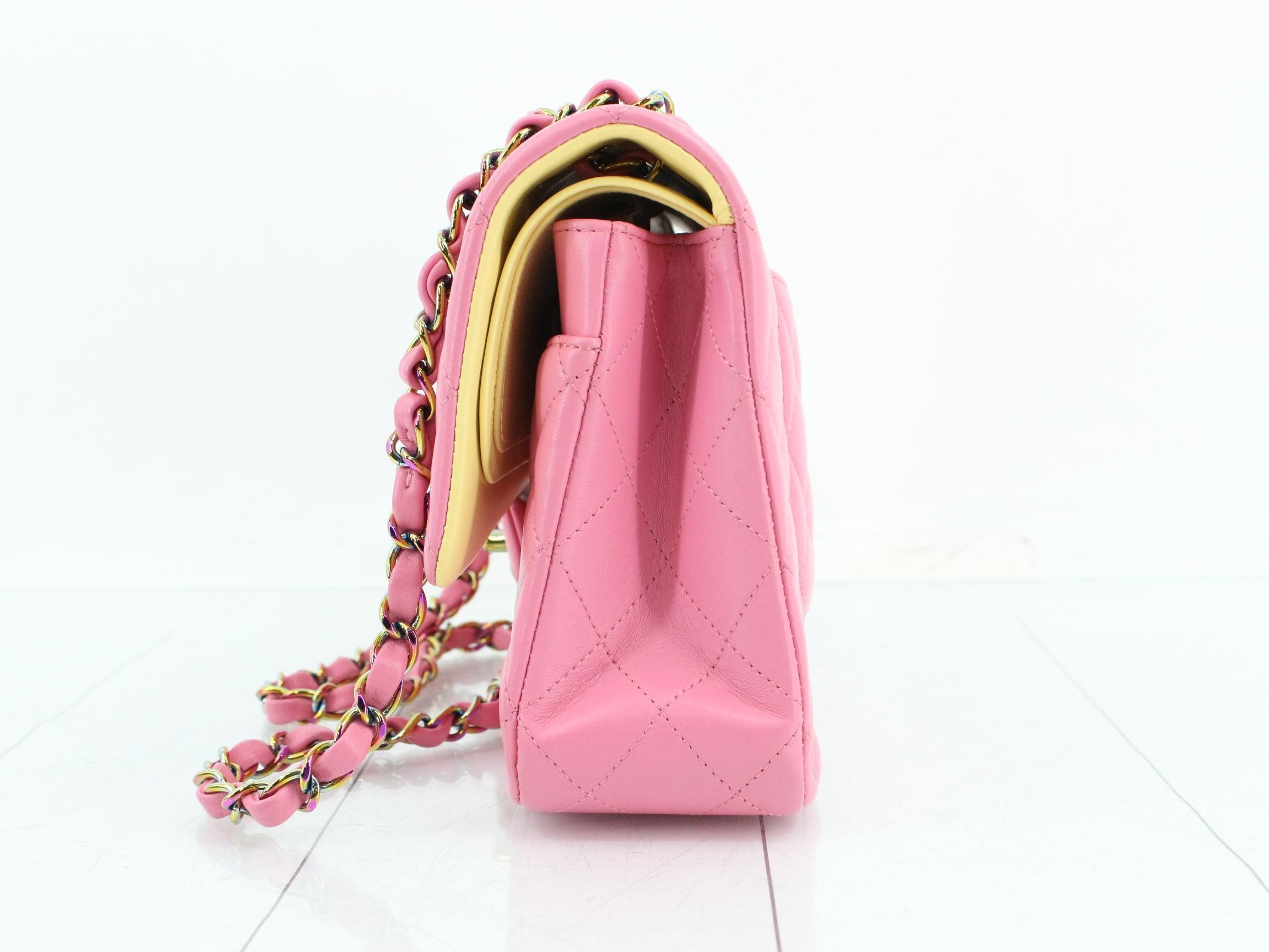 Aurora Matelassé Classic Flap Shoulder Bag — view 3