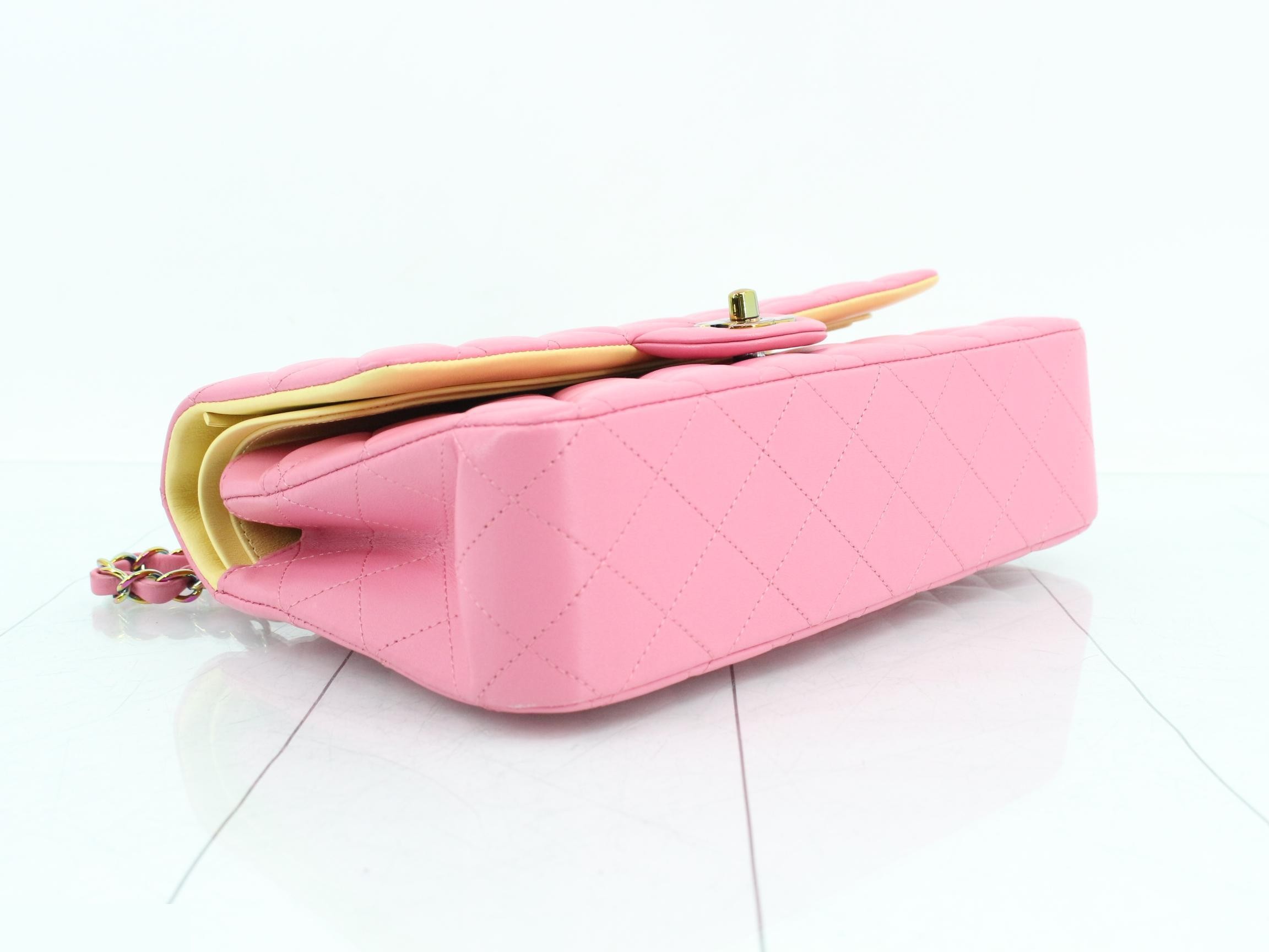 Aurora Matelassé Classic Flap Shoulder Bag — view 5