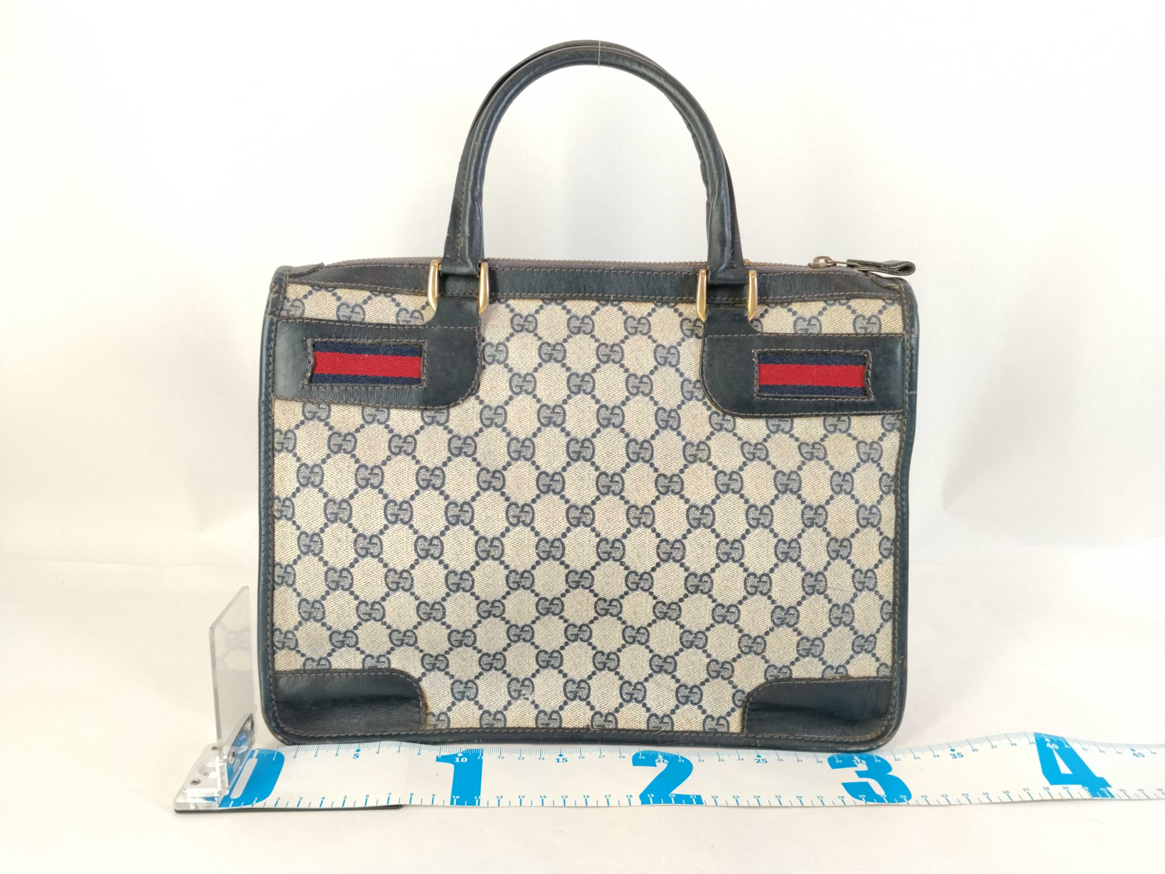 GG Supreme Square Mini Boston Bag Handbag — view 2