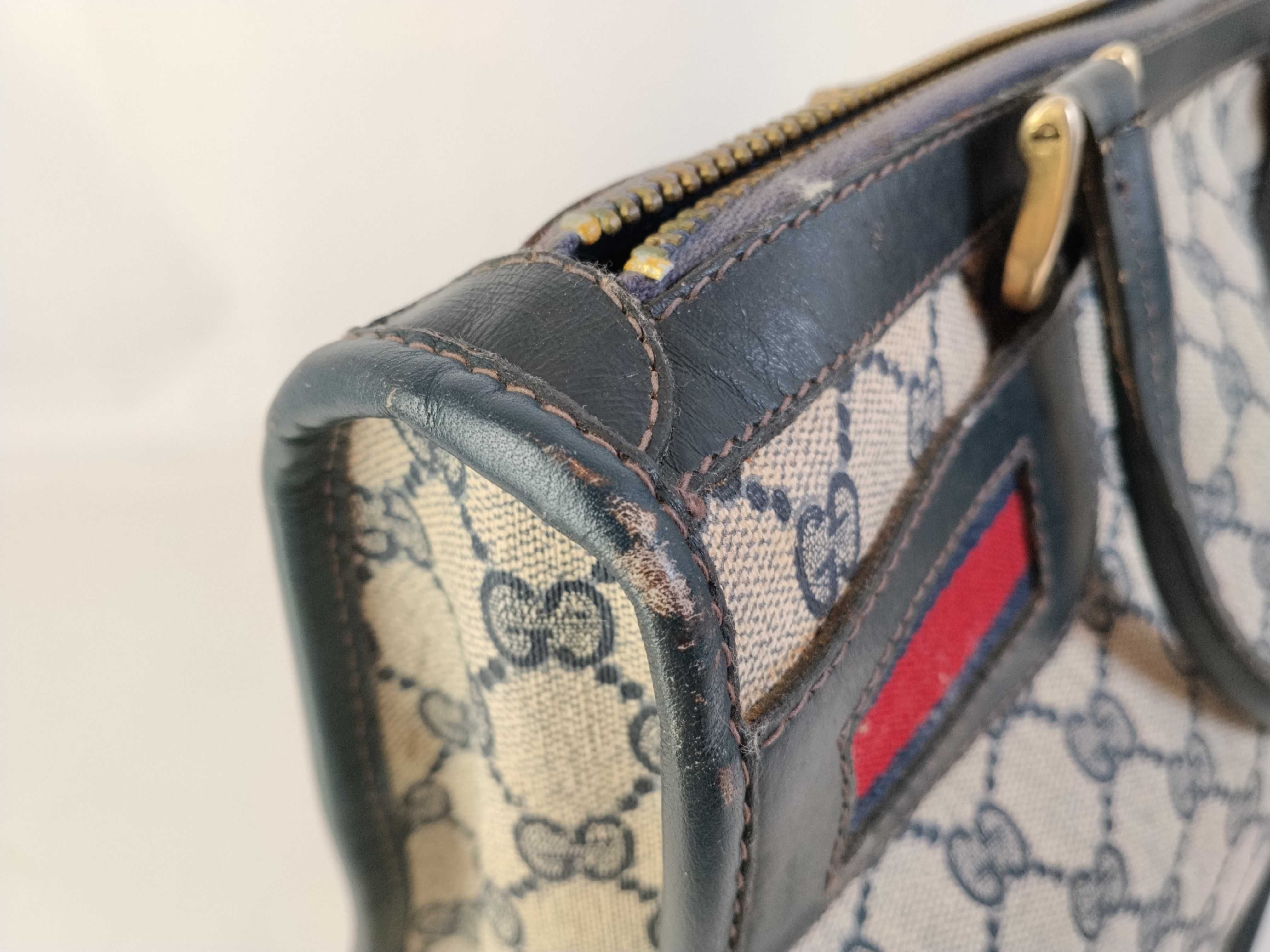 GG Supreme Square Mini Boston Bag Handbag — view 14