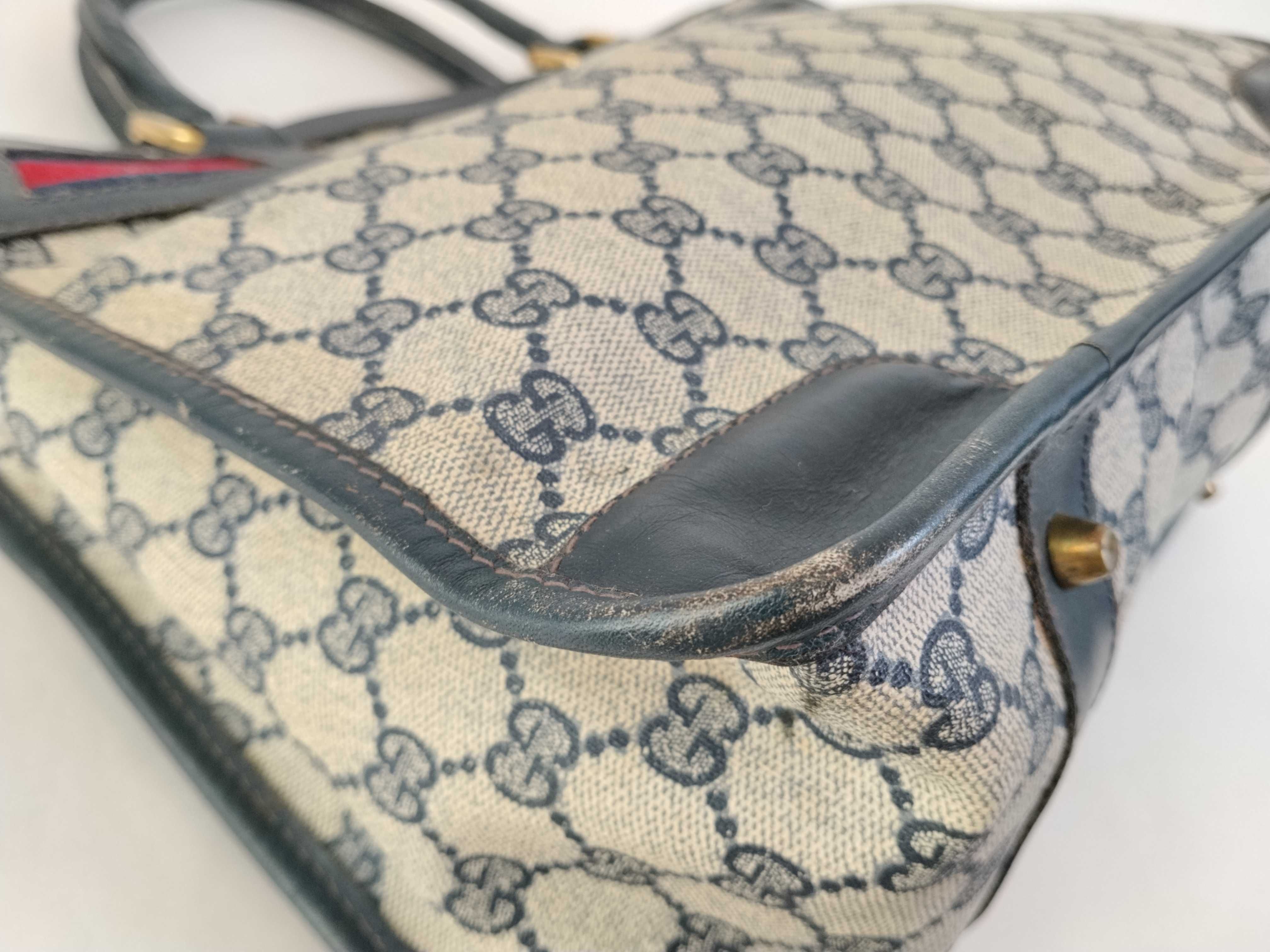 GG Supreme Square Mini Boston Bag Handbag — view 7