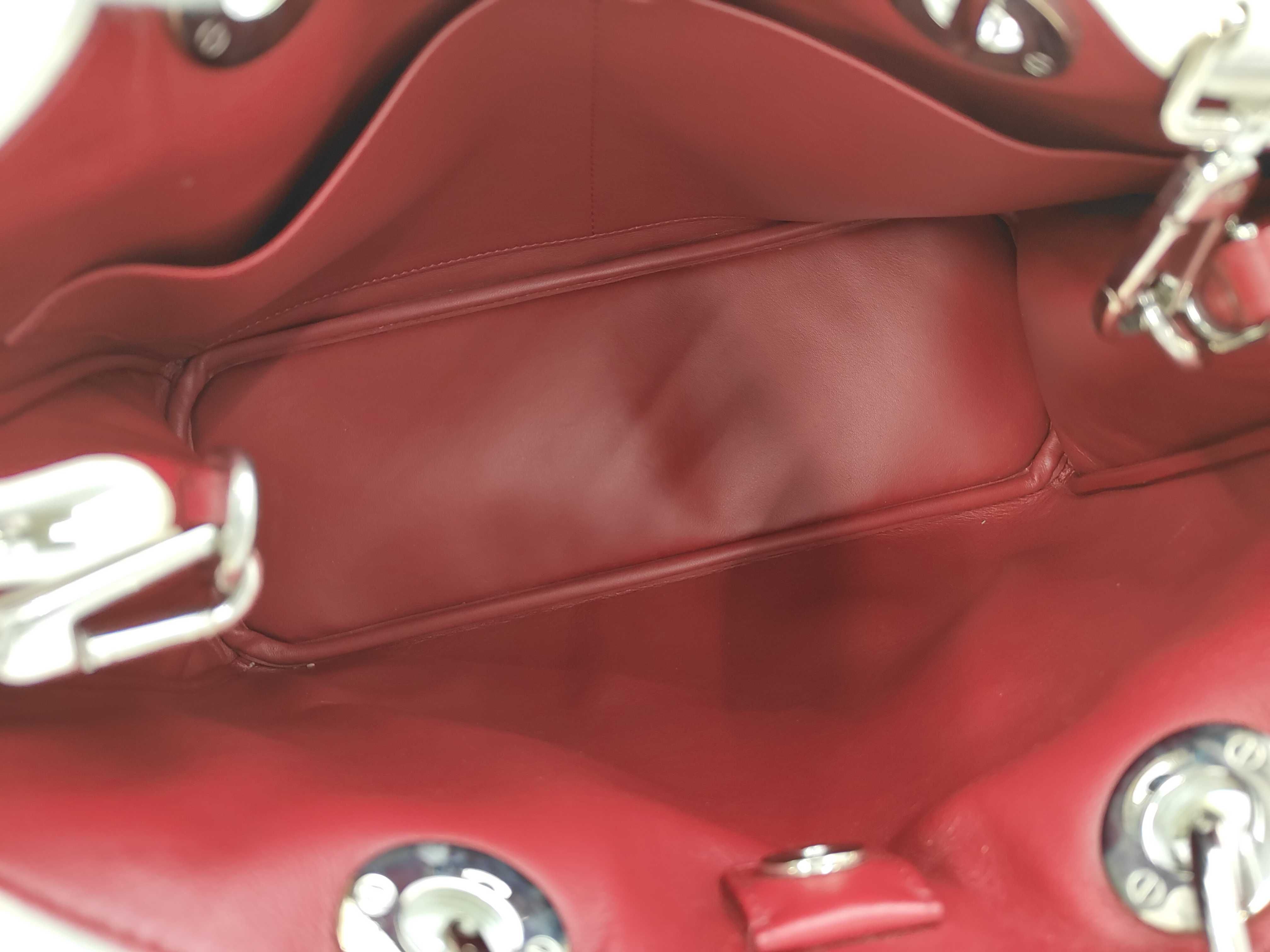 White Leather Paradise Collection Tote Bag — view 6