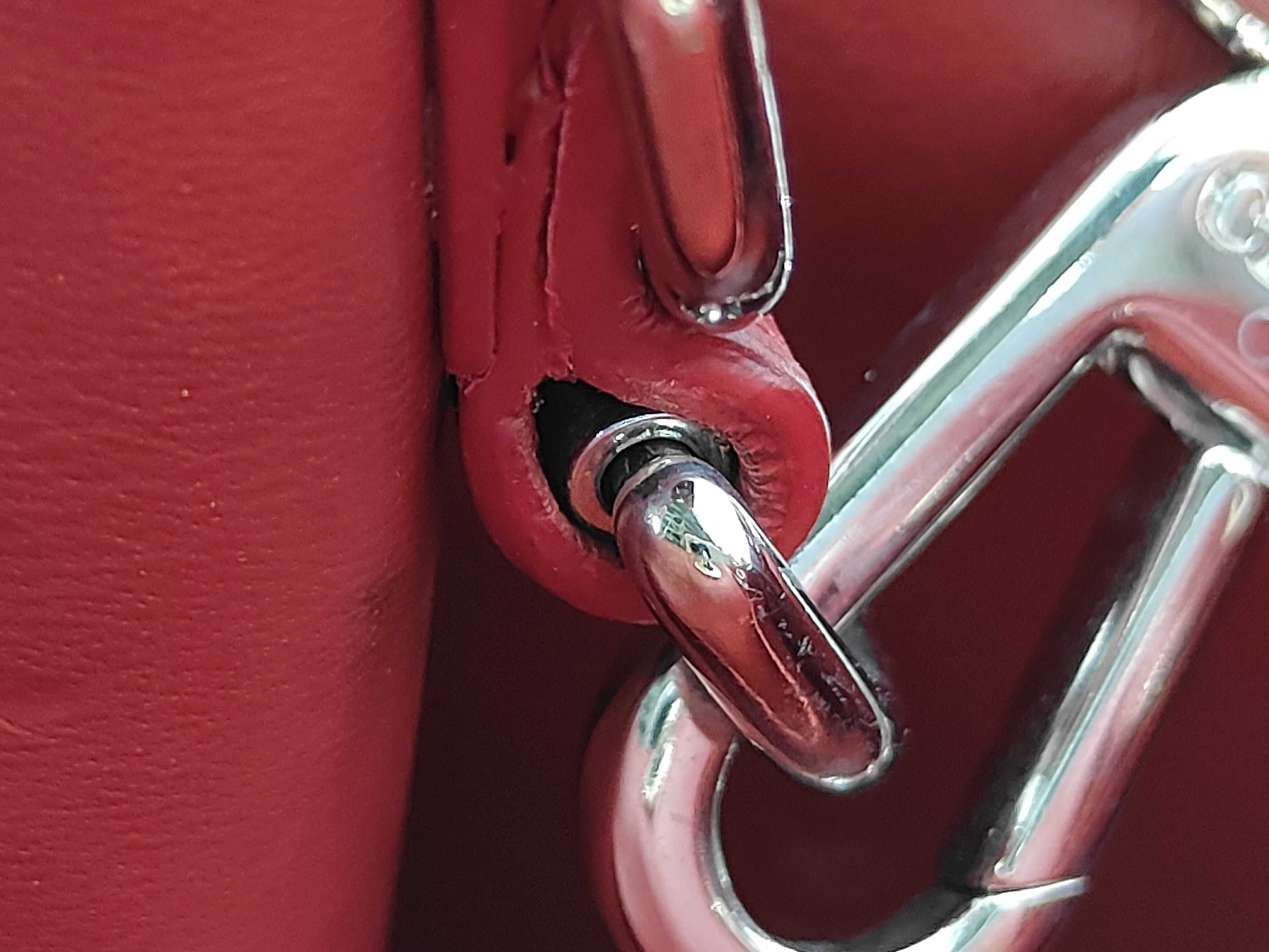 White Leather Paradise Collection Tote Bag — view 10