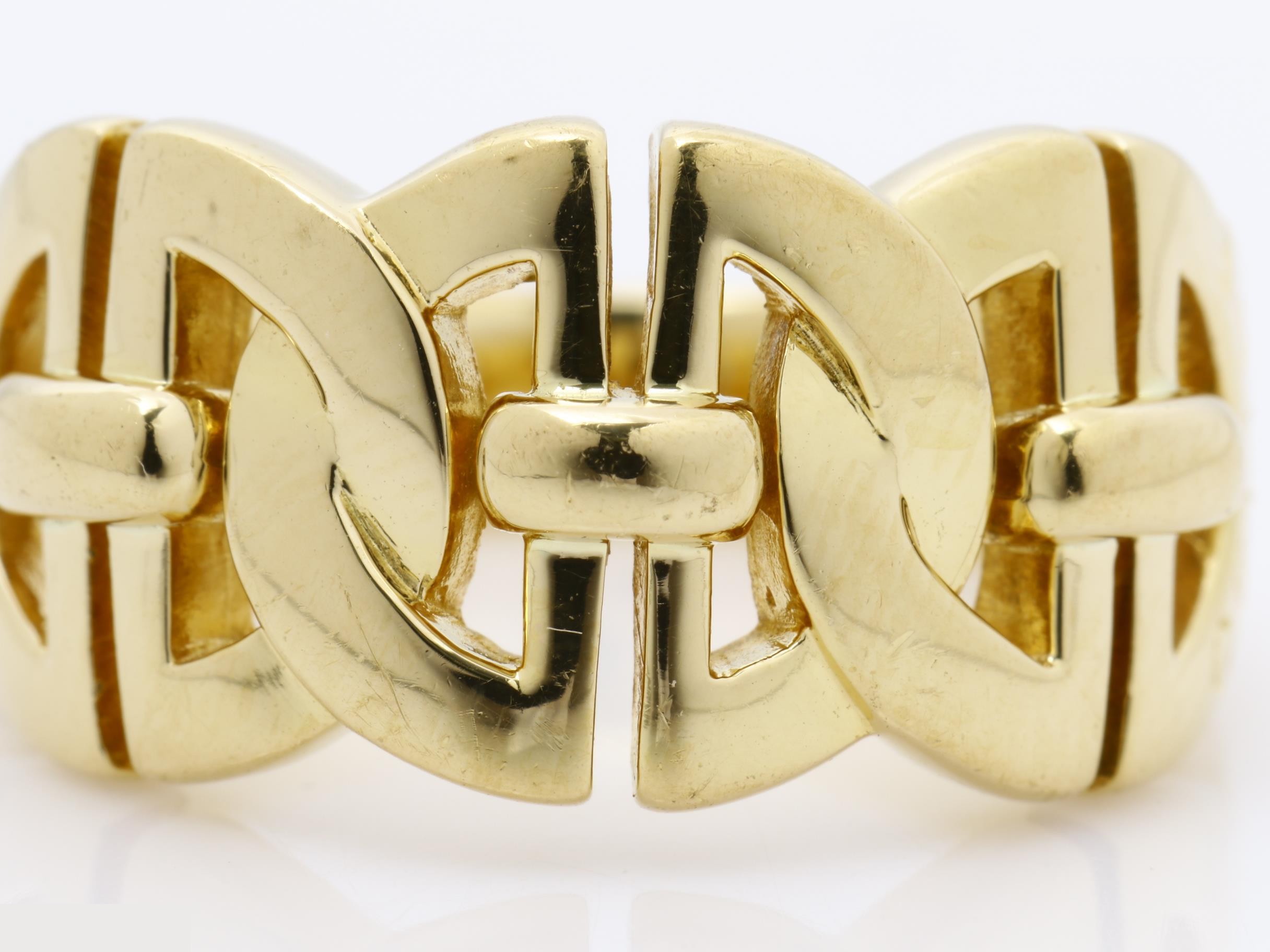 750YG 11.1g Ring #12 — view 2