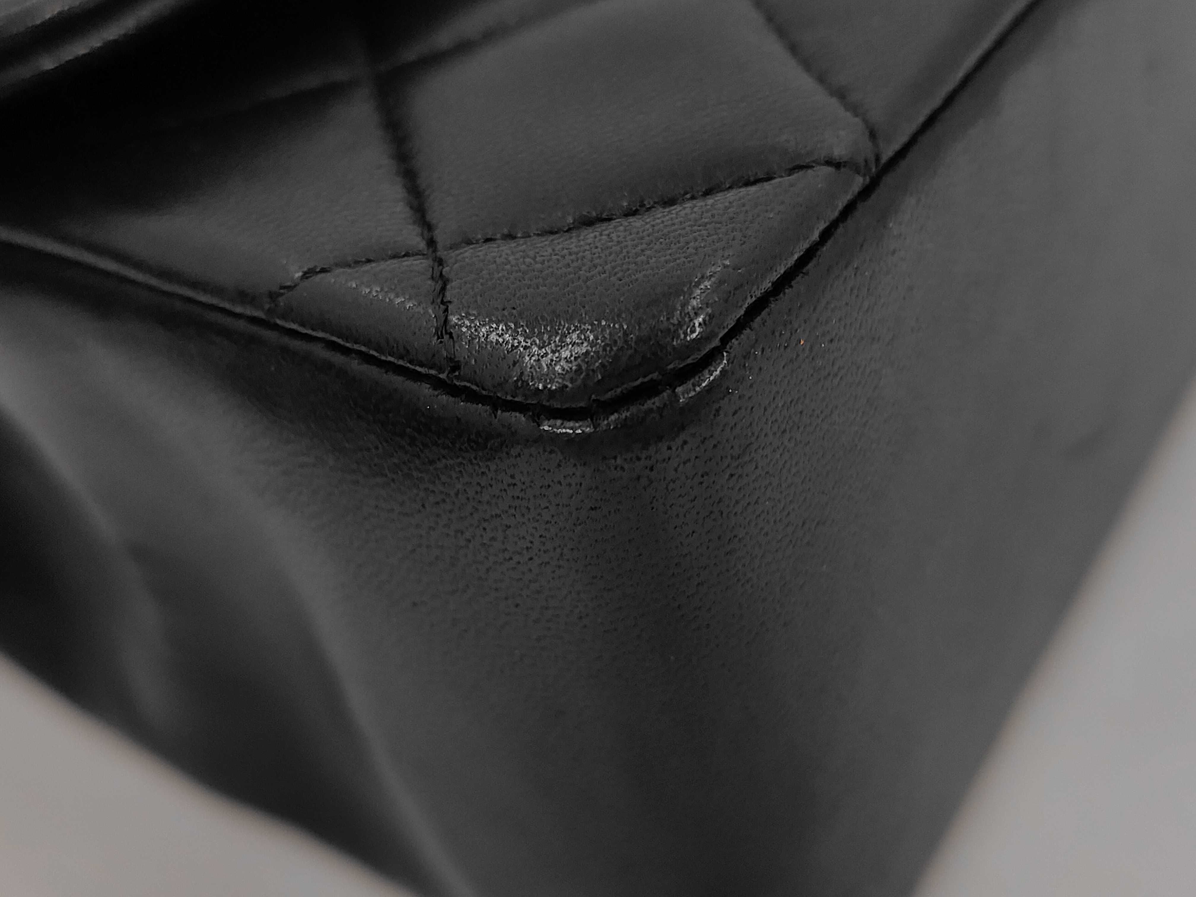 Lambskin Matelassé Chain Shoulder Bag with Pouch — view 3