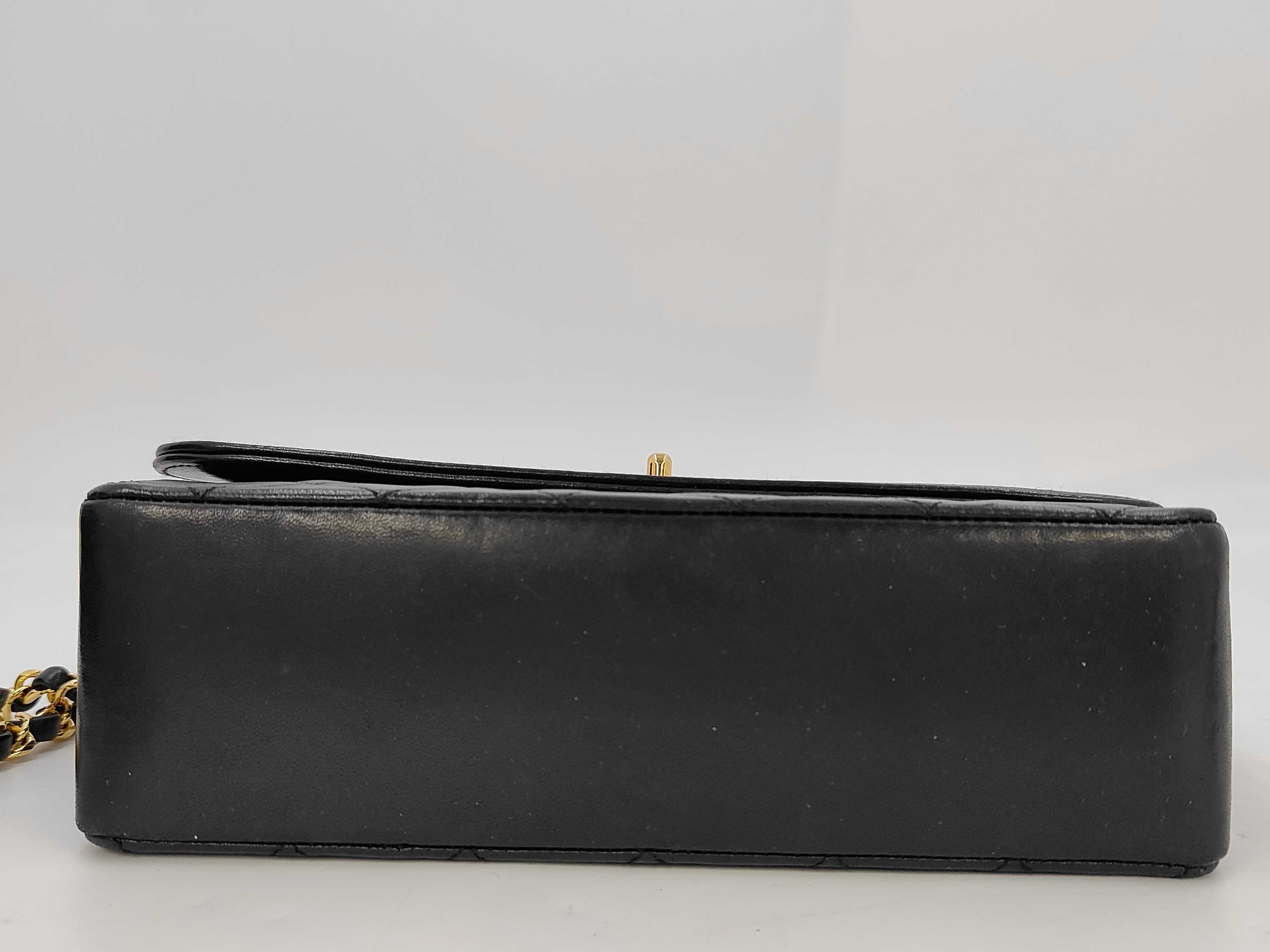 Lambskin Matelassé Chain Shoulder Bag with Pouch — view 4