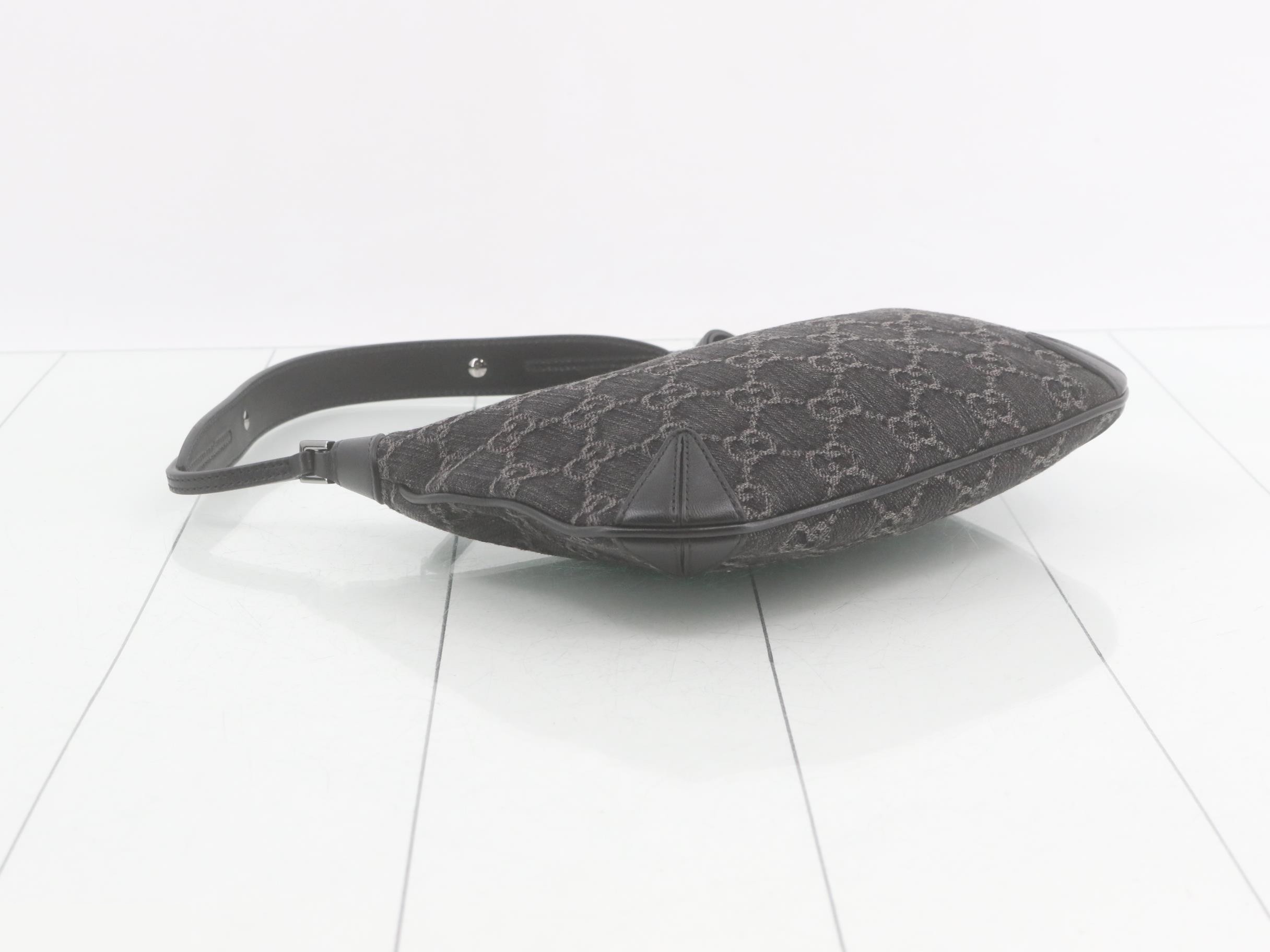 Denim Horsebit Bag GG — view 5