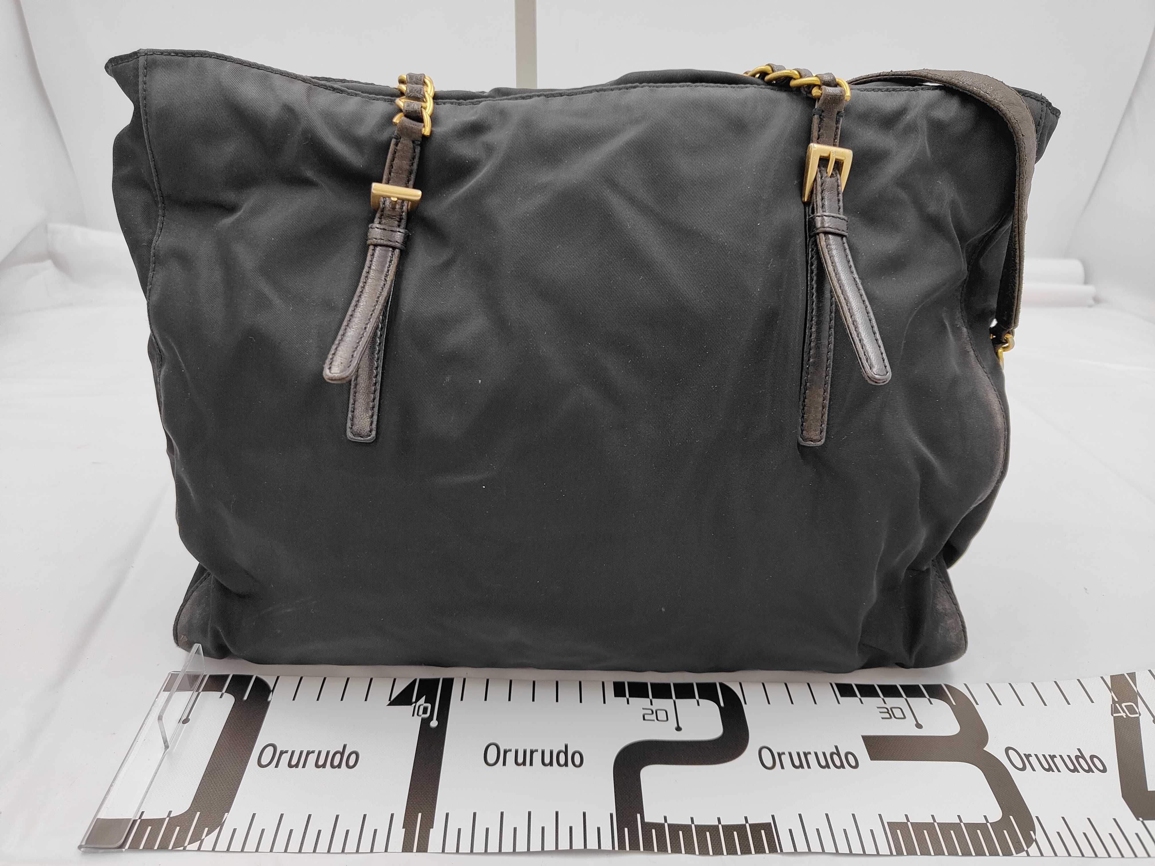 Nylon Chain Tote Bag Shoulder Bag — view 2