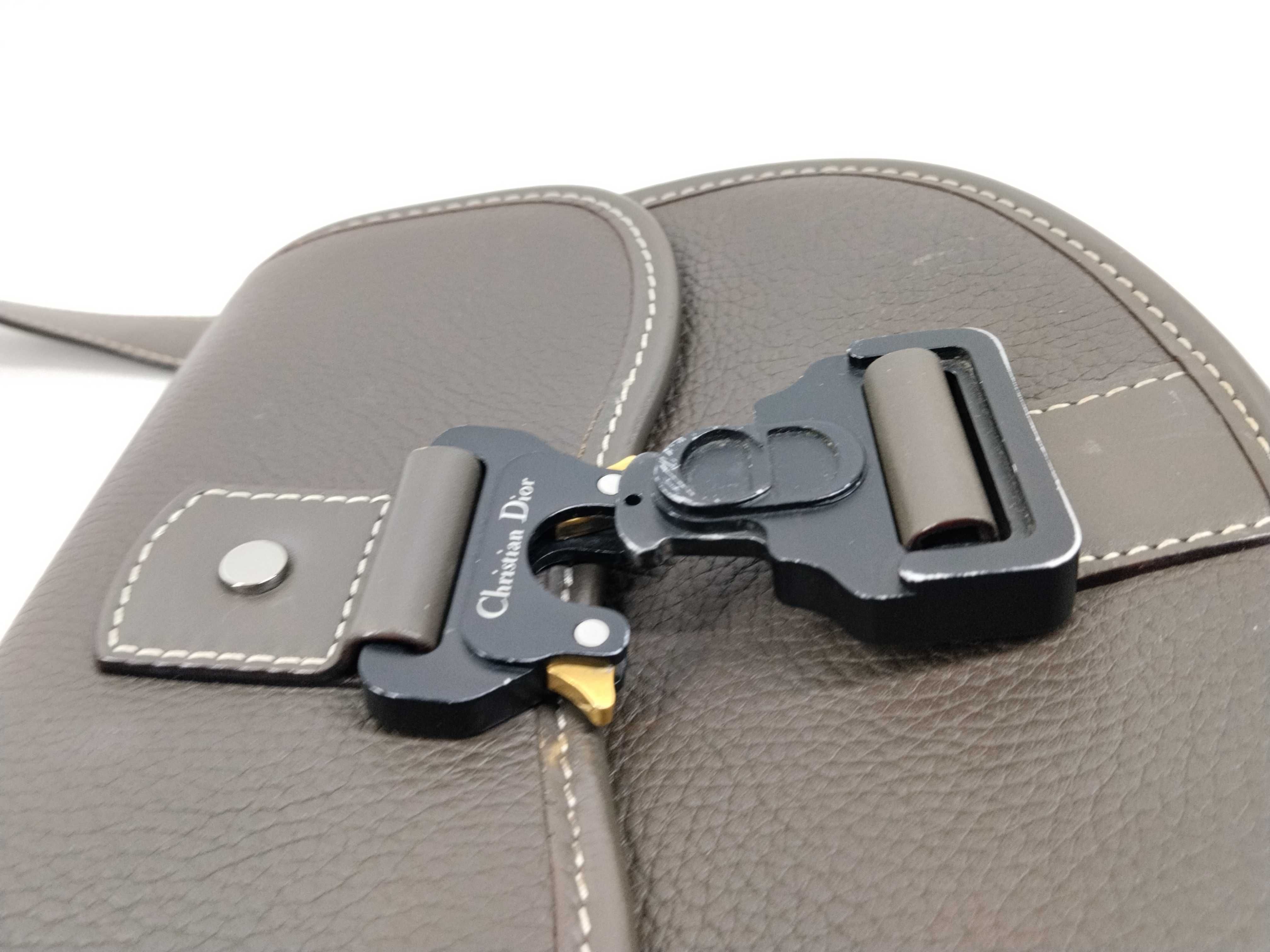 Christian Gallop Brown Shoulder Bag — view 7