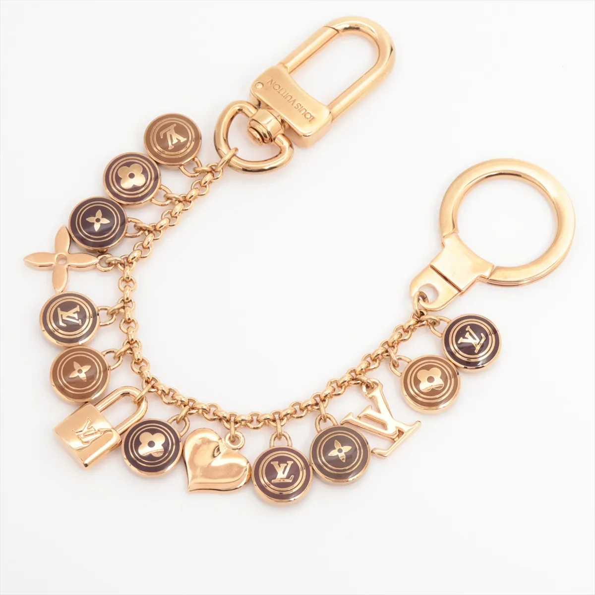 M65386 Portefeuille Chaine Bastille Charm GP Gold. — view 2