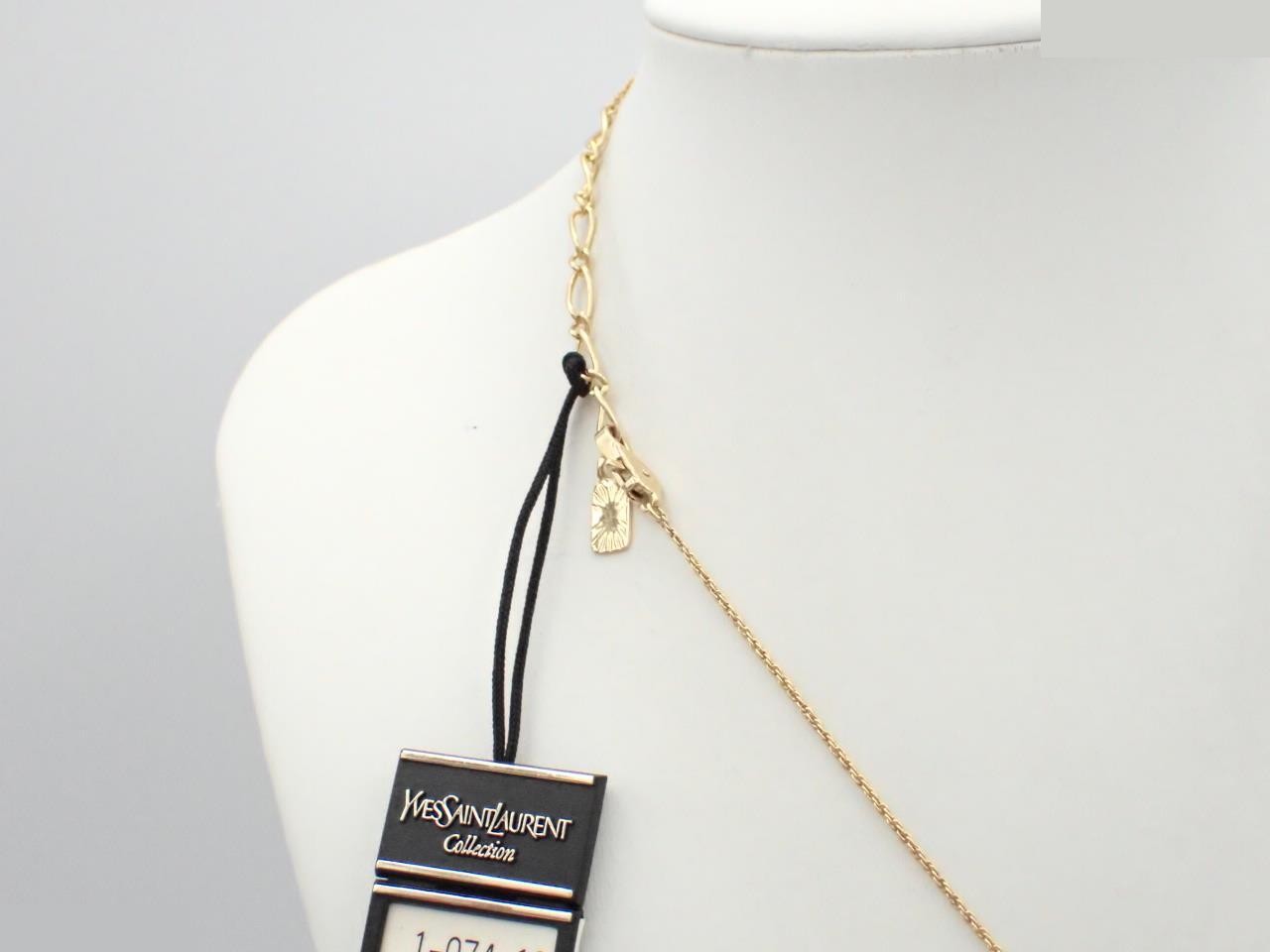 Logo: Precious metals, necklace, pendant, chain approx. 47cm — view 2
