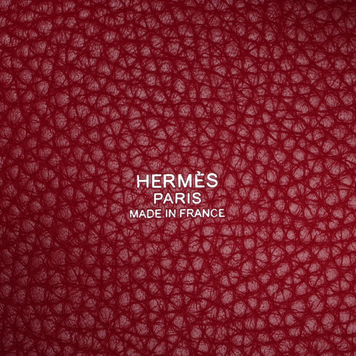 Hermès Picotin Lock 22 MM, Taurillon Clemence leather, Rouge Casaque, Silver hardware, C: 2018 — view 8