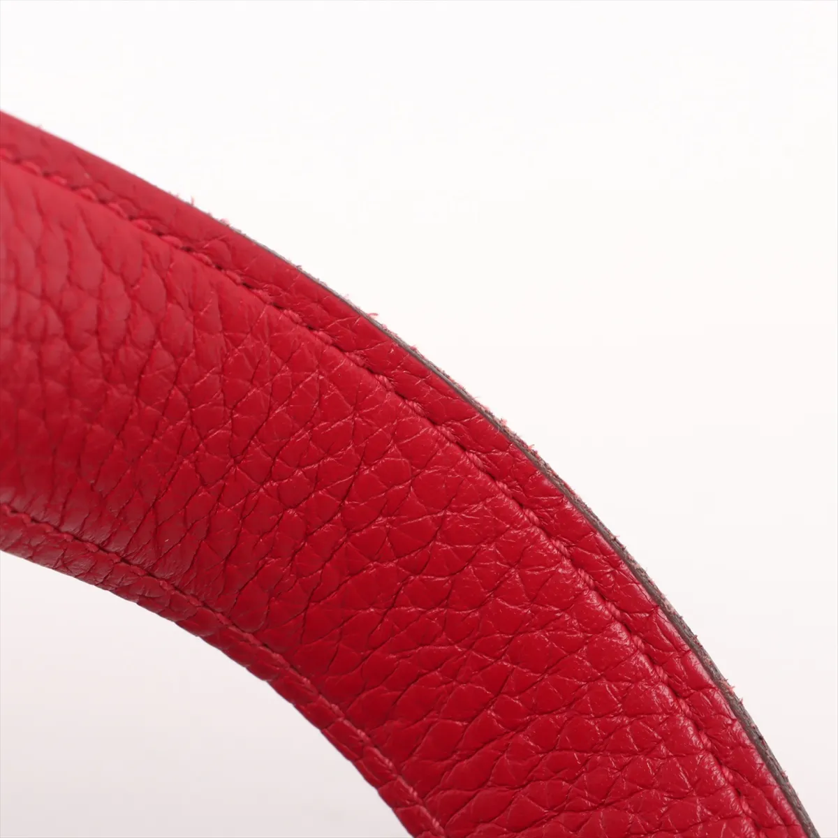 Hermès Picotin Lock 22 MM, Taurillon Clemence leather, Rouge Casaque, Silver hardware, C: 2018 — view 9
