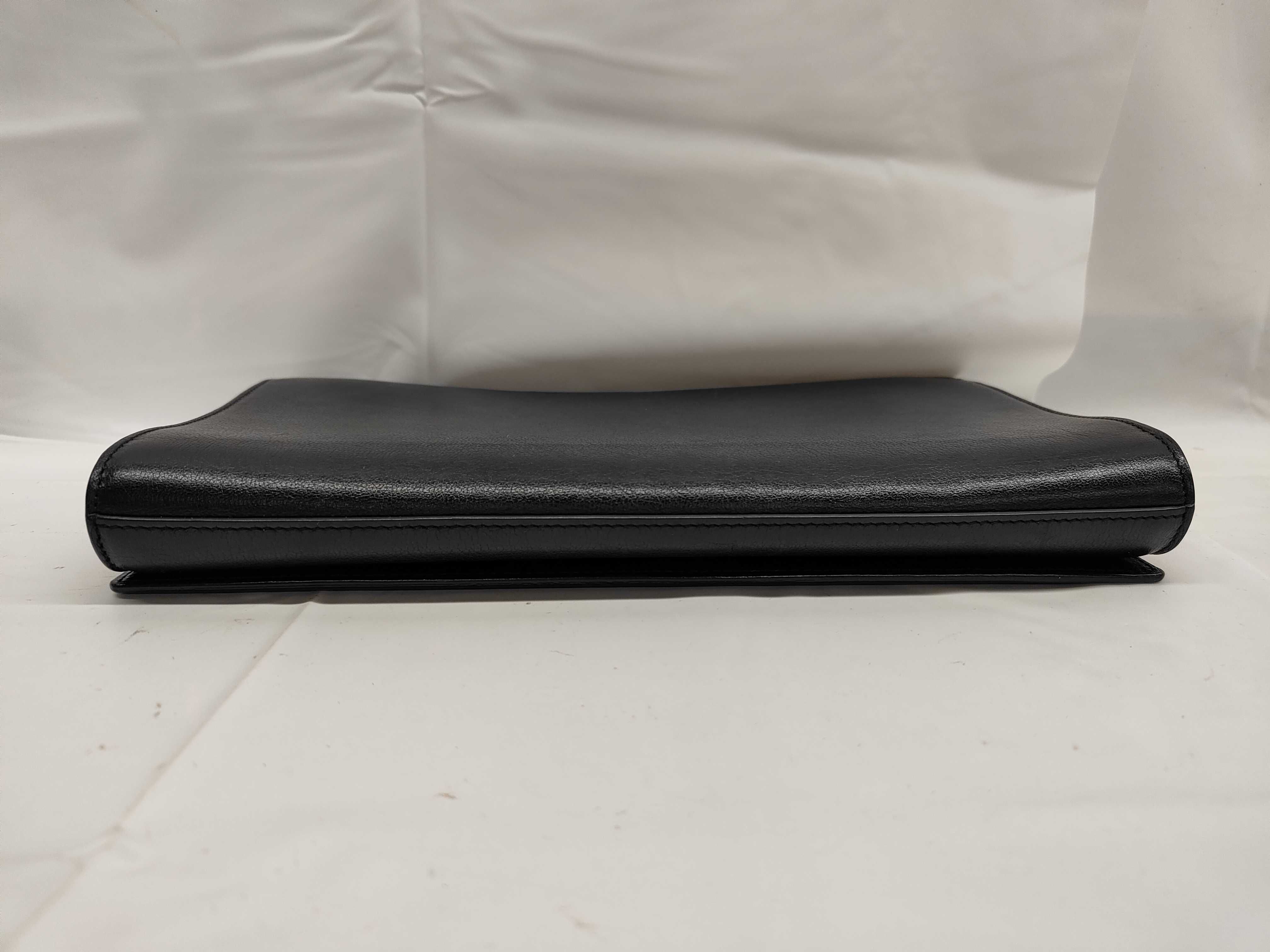 Logo Clutch Bag Black — view 4
