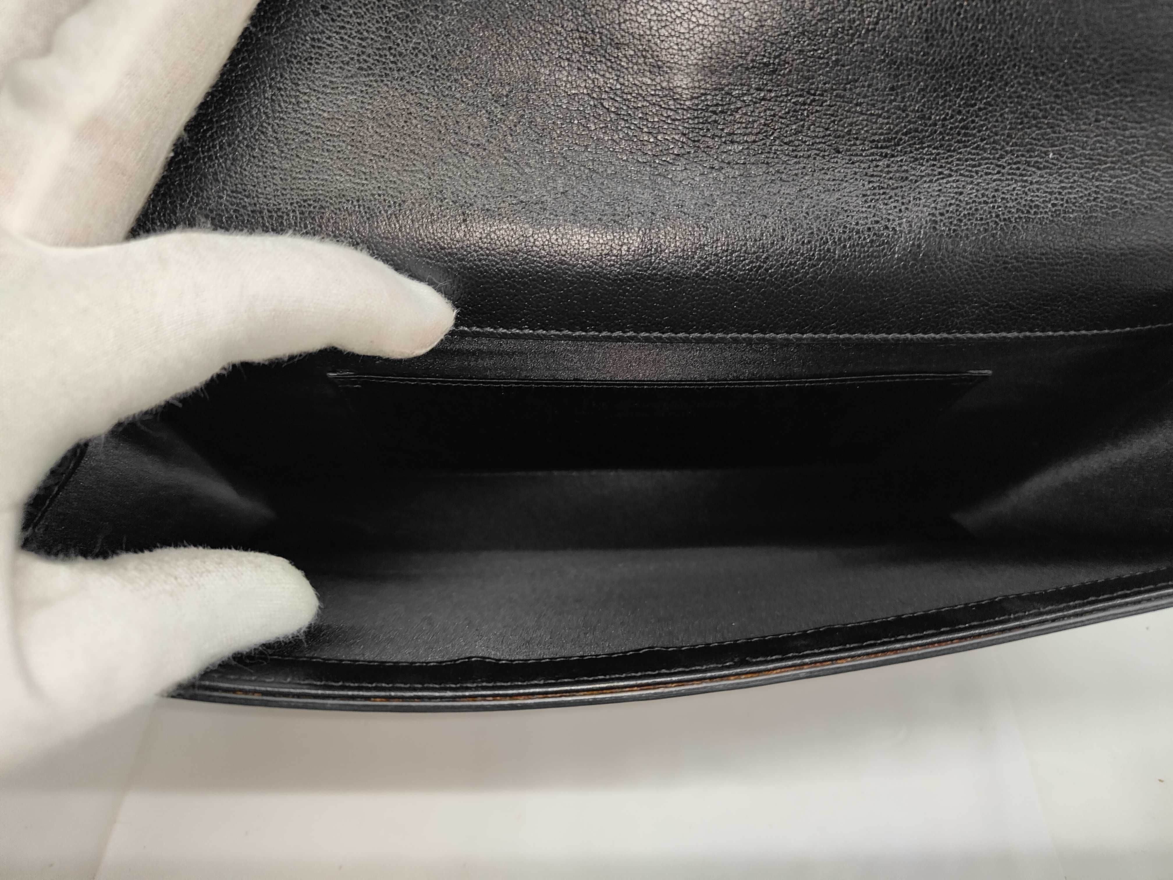 Logo Clutch Bag Black — view 5
