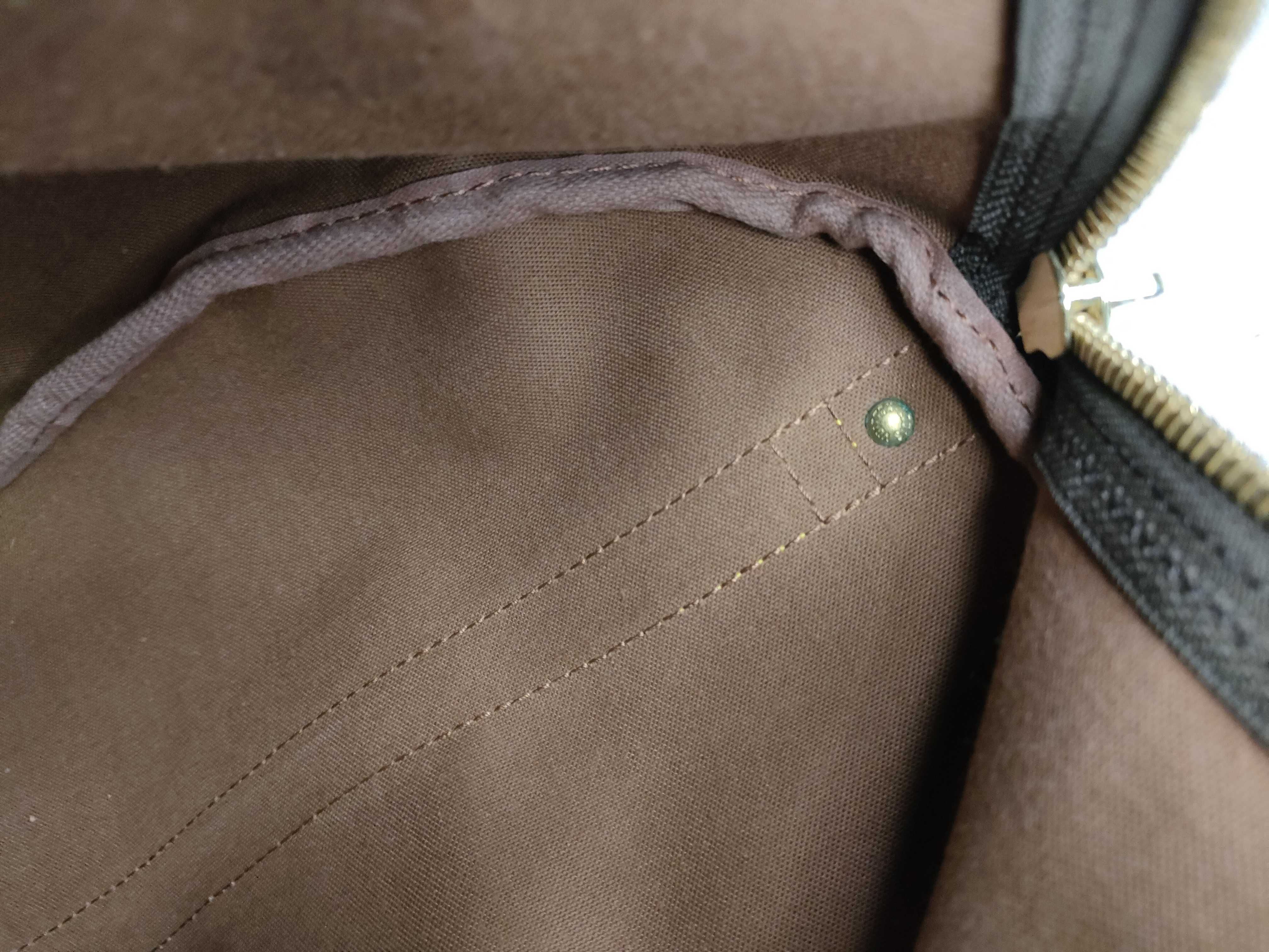 Monogram Louis Vuitton Keepall Bandoulière Boston Bag — view 10