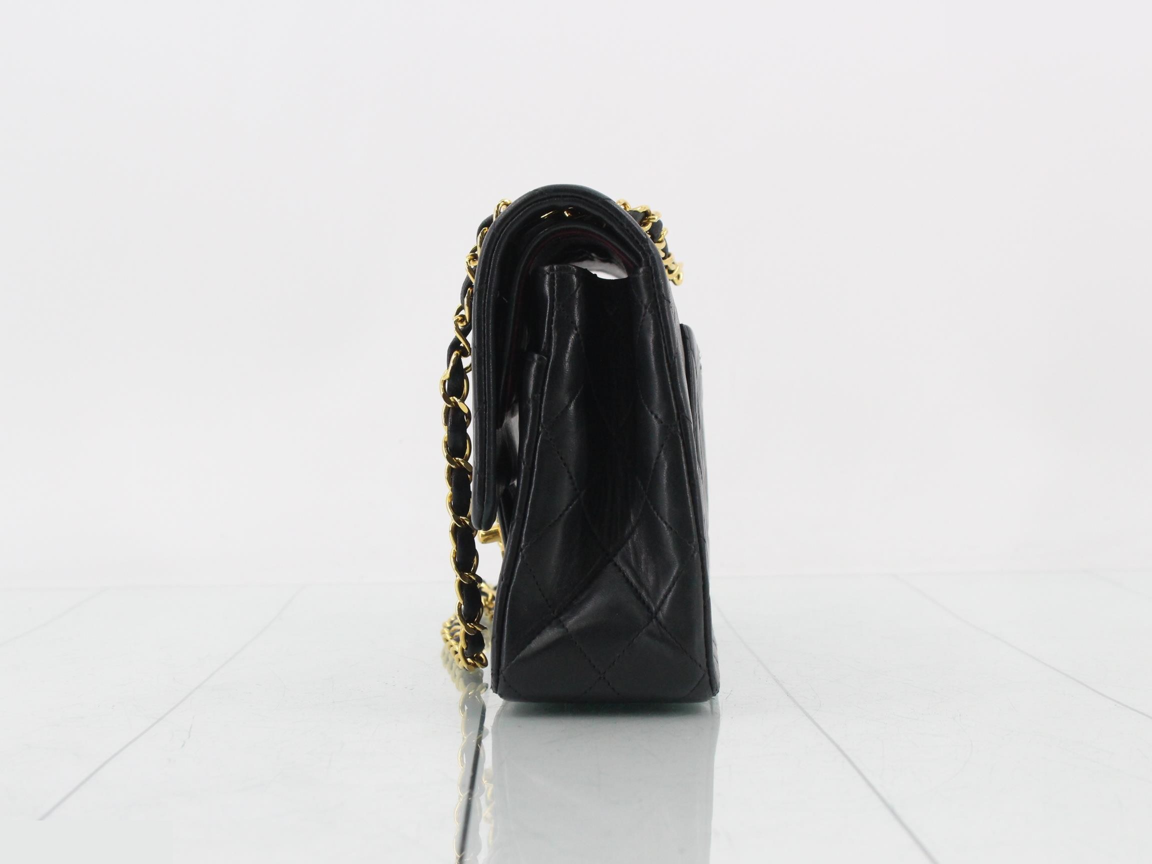 Matelassé Chain Shoulder Bag — view 3