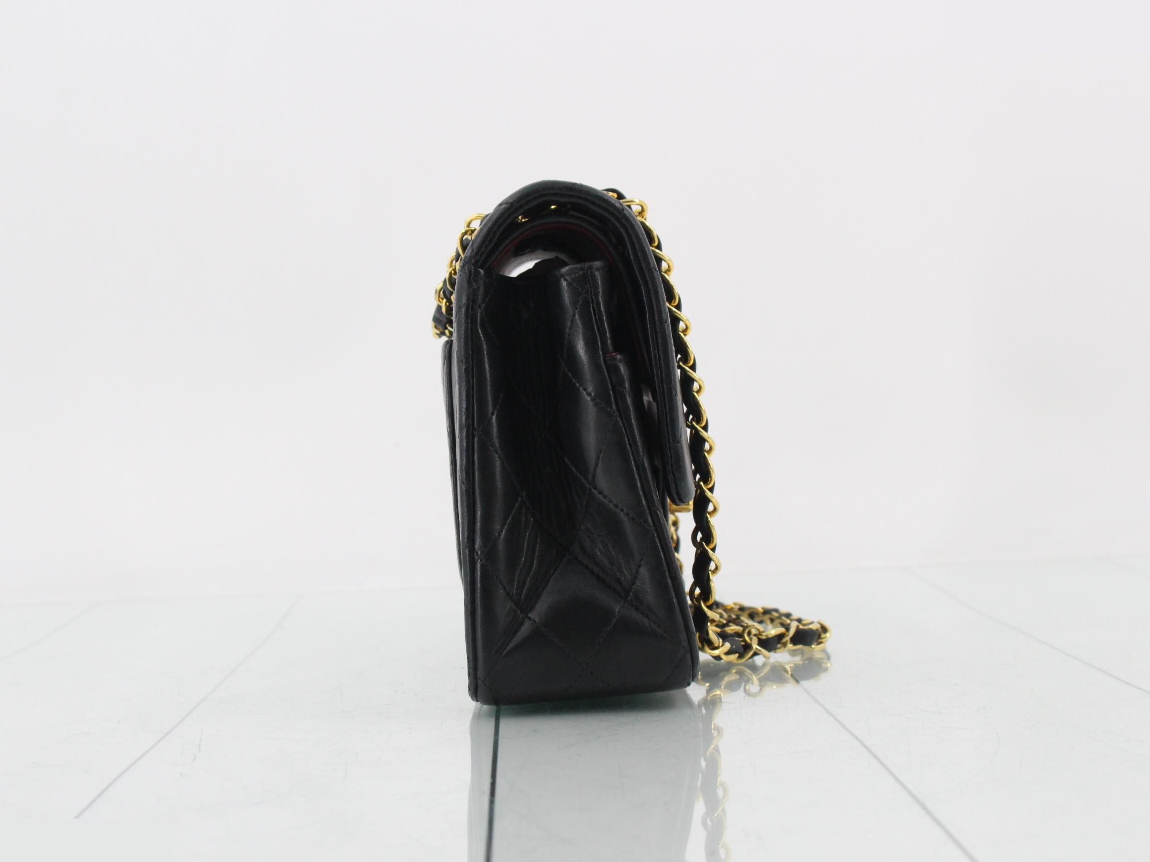 Matelassé Chain Shoulder Bag — view 4