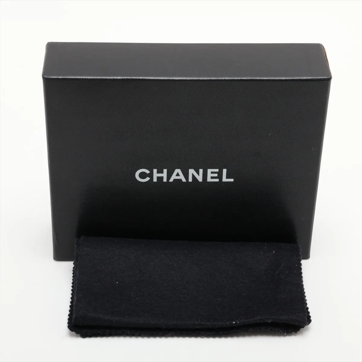 Matelassé Lambskin Waist Pouch, Push-Lock, Black with Gold Hardware — view 11