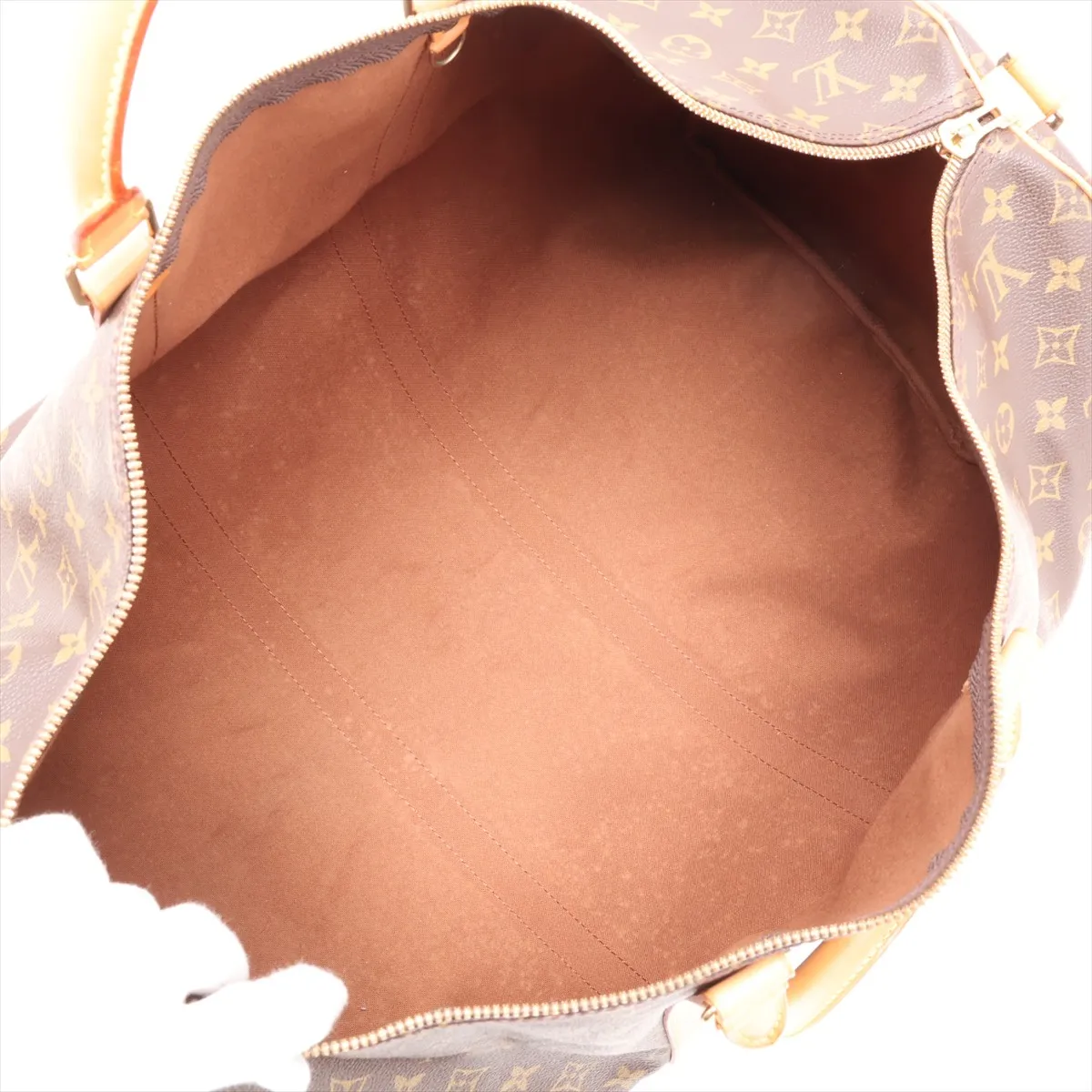 Monogram Keepall Bandoulière 55 M41414 TH1916 Brown — view 8
