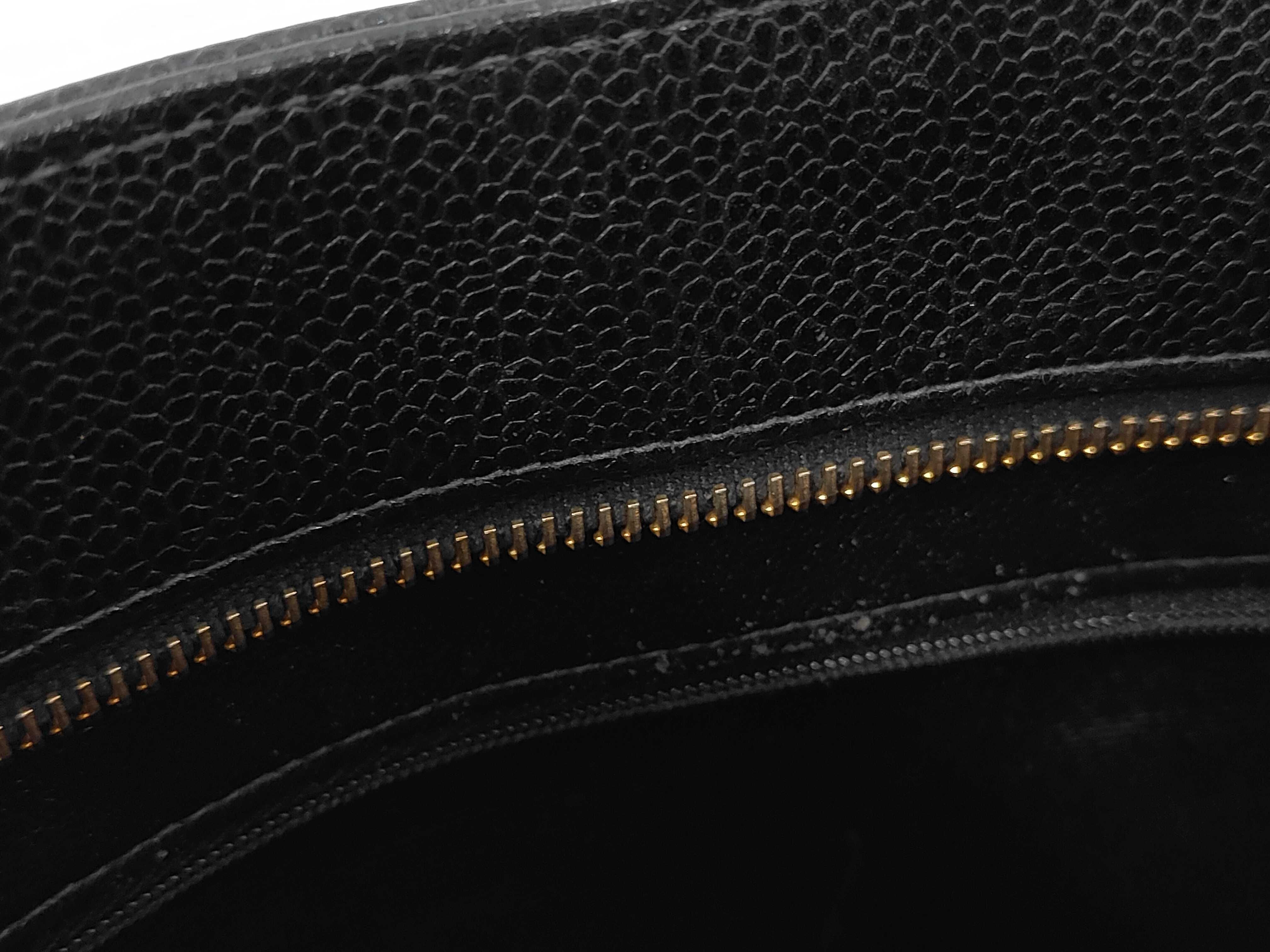 Caviar Skin Reissue Tote Bag (Black) — view 13