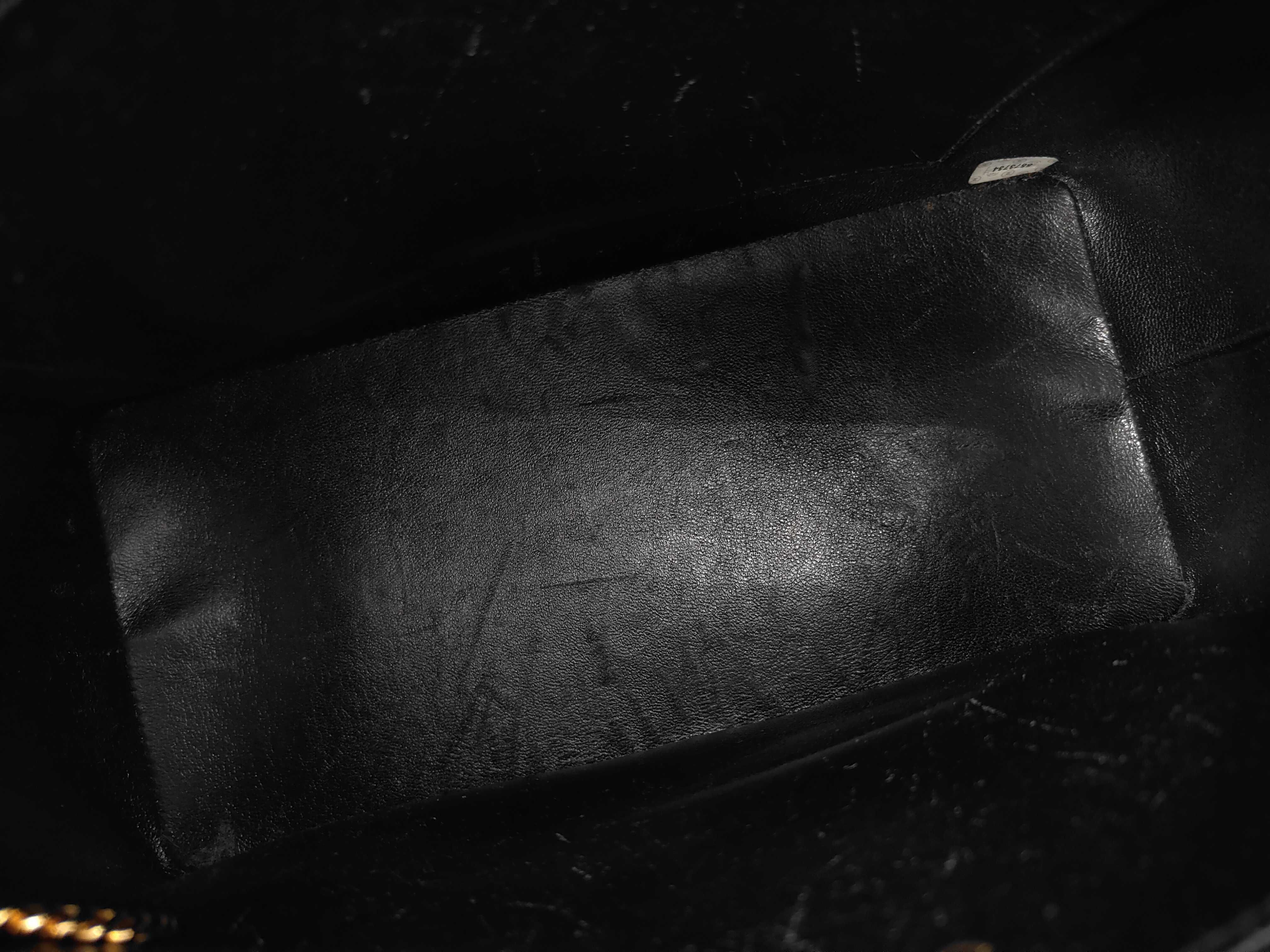 Caviar Skin Reissue Tote Bag (Black) — view 8